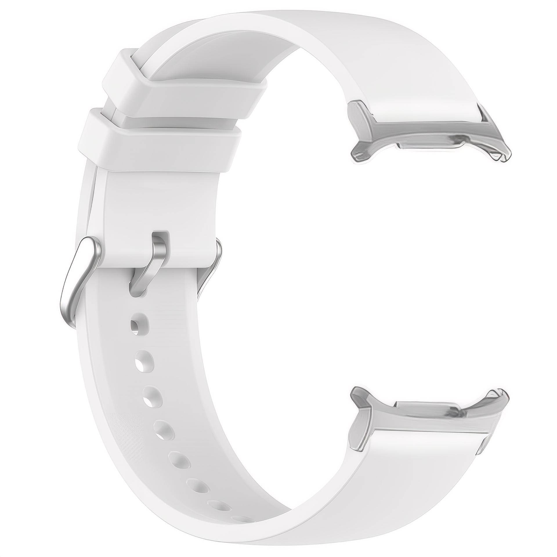 Bracelet en silicone pour Samsung Galaxy Watch Ultra 47mm, blanc