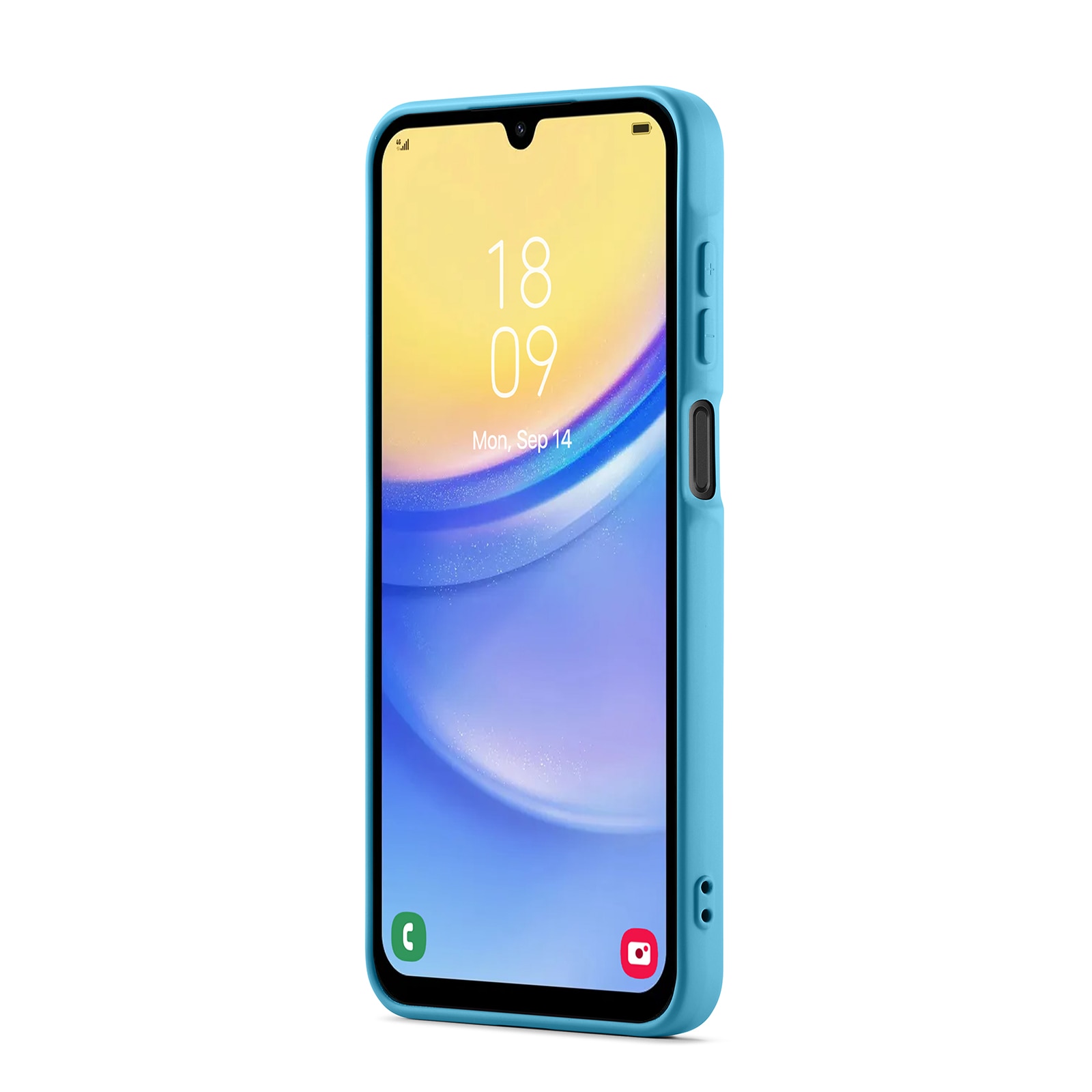 Coque TPU résistante aux chocs Samsung Galaxy A16, Bleu