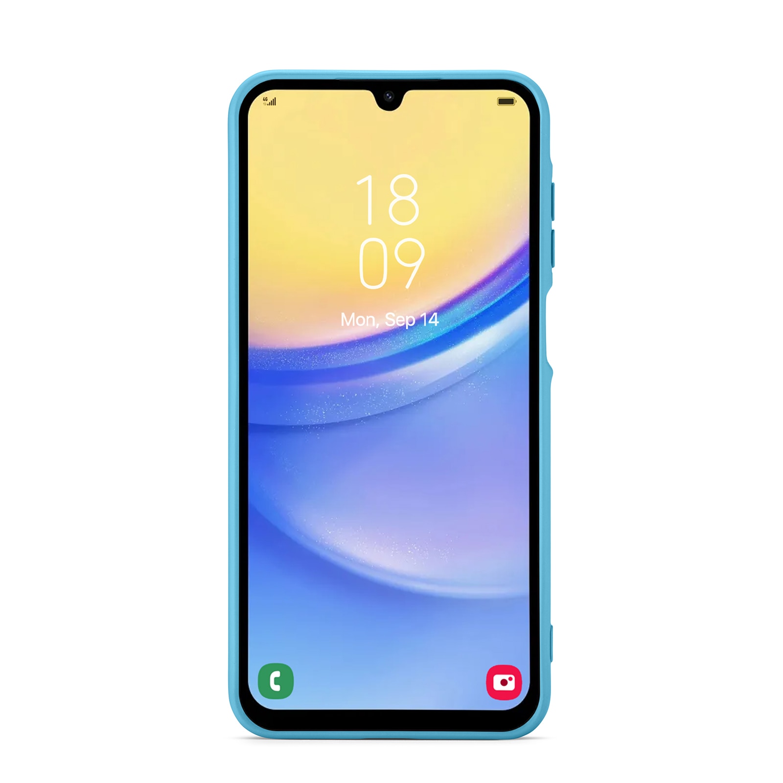 Coque TPU résistante aux chocs Samsung Galaxy A16, Bleu