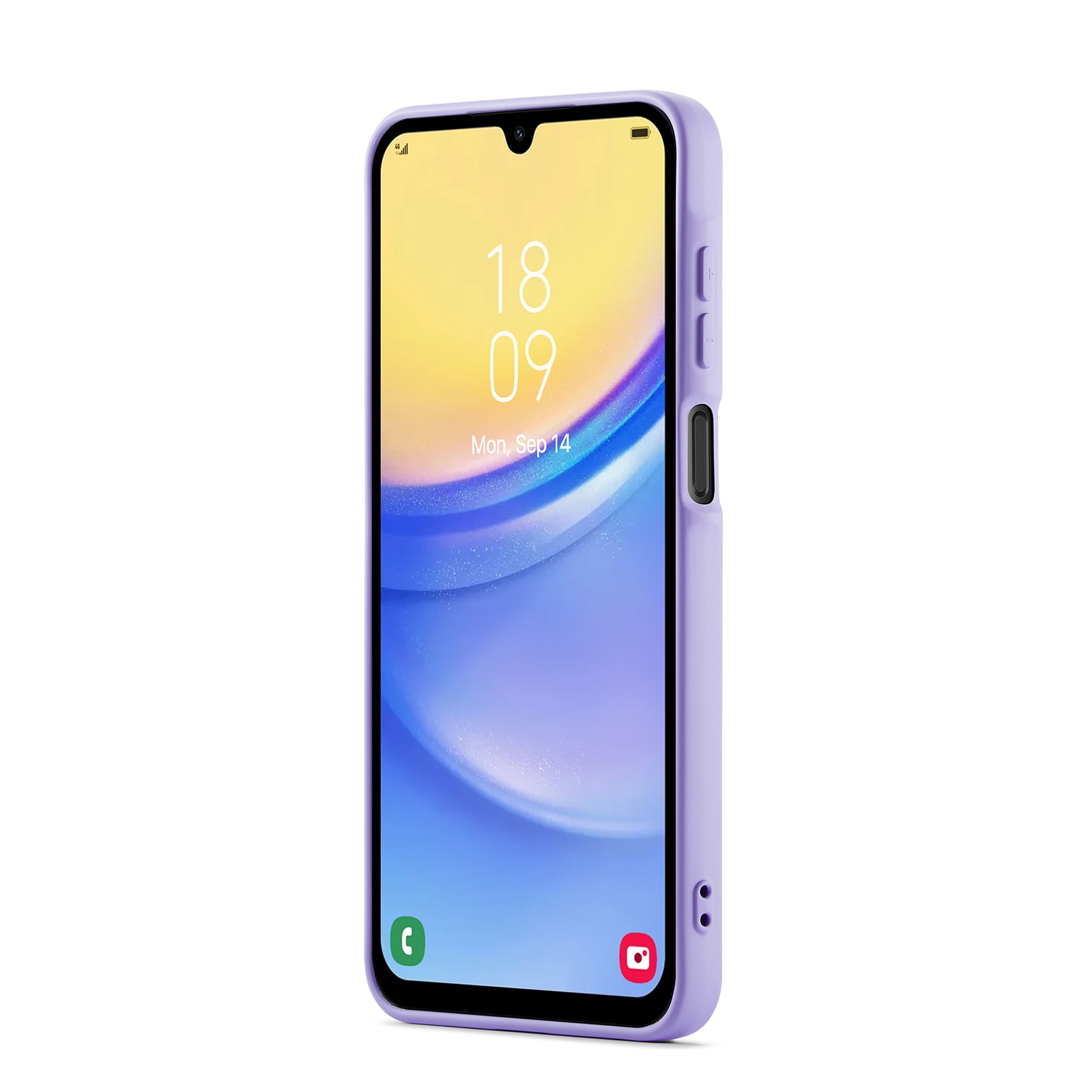 Coque TPU résistante aux chocs Samsung Galaxy A16, Violet