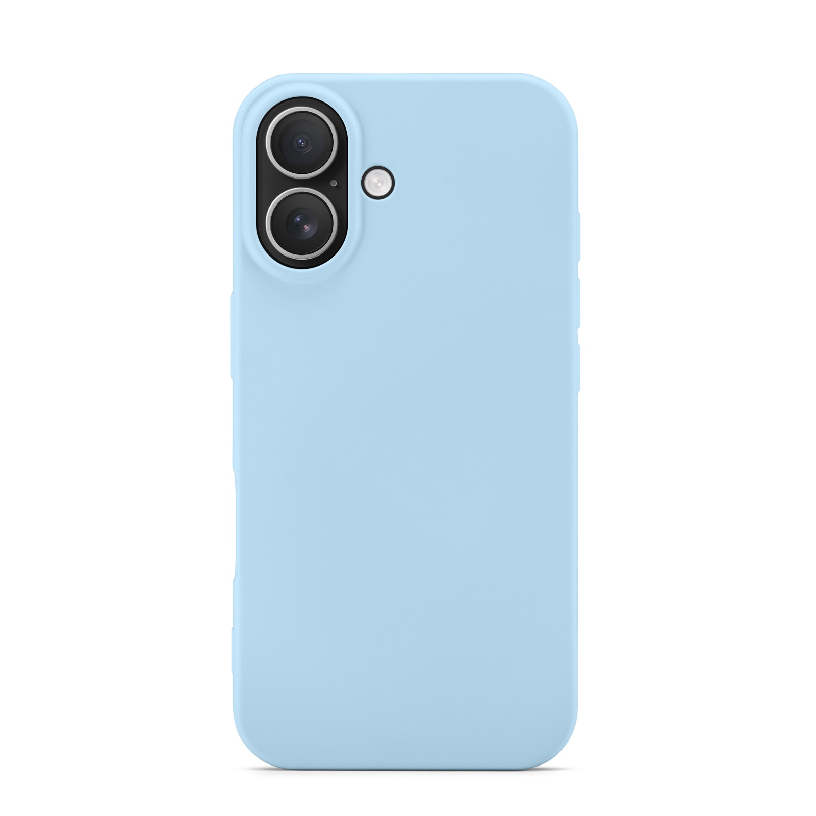 Coque TPU résistante aux chocs iPhone 16, Bleu