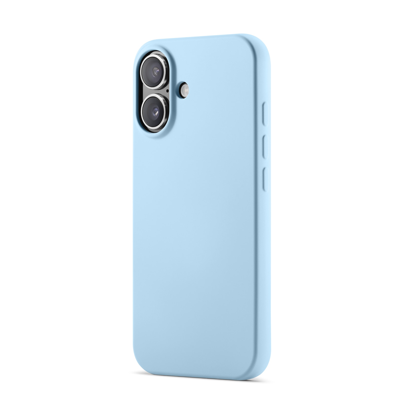 Coque TPU résistante aux chocs iPhone 16, Bleu