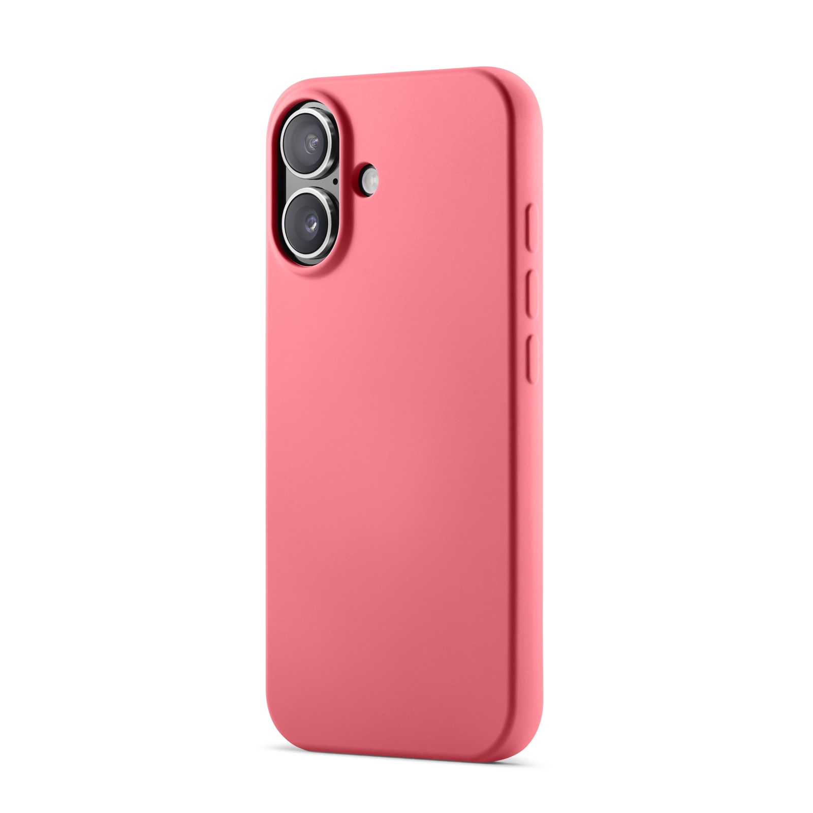 Coque TPU résistante aux chocs iPhone 16, Cerise