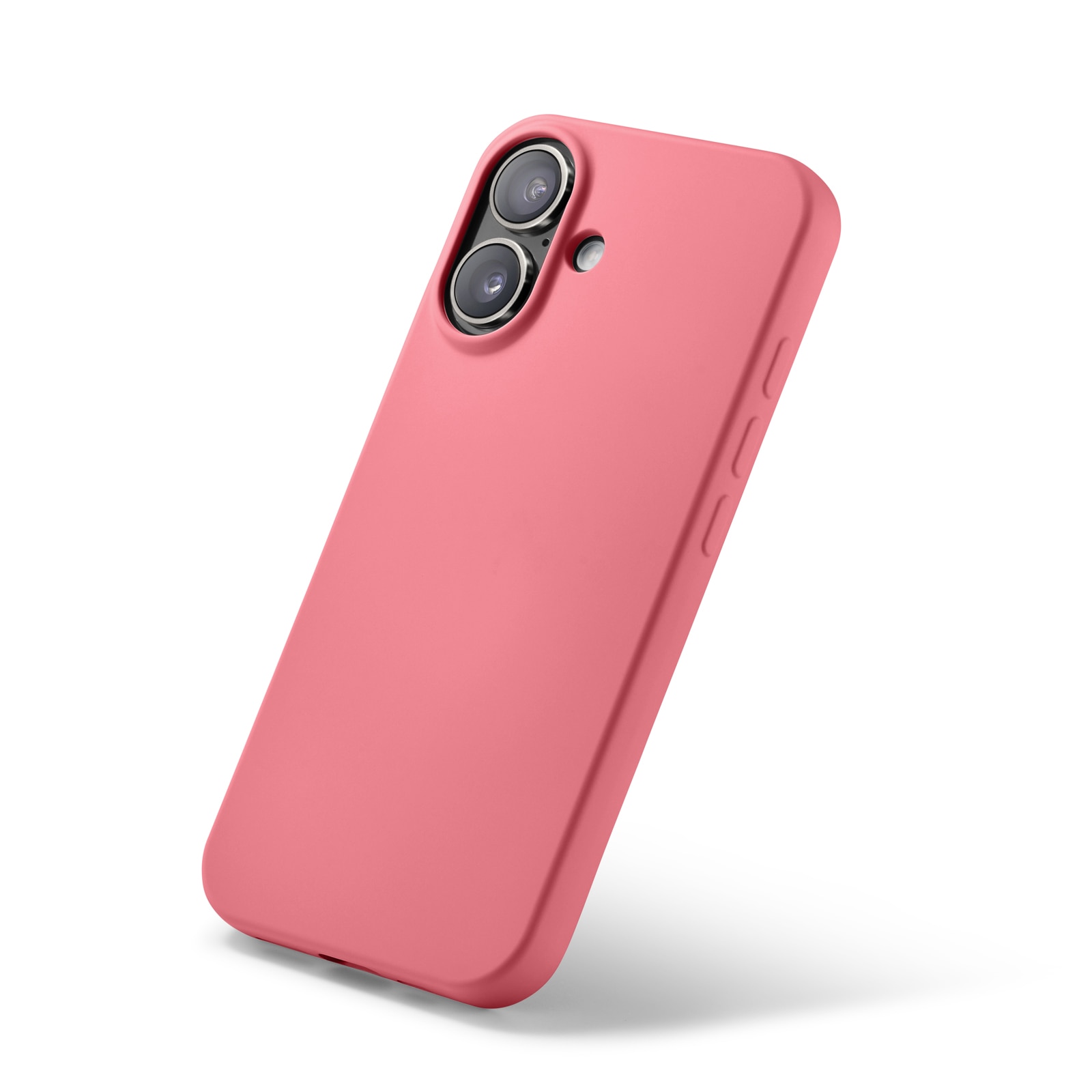 Coque TPU résistante aux chocs iPhone 16, Cerise