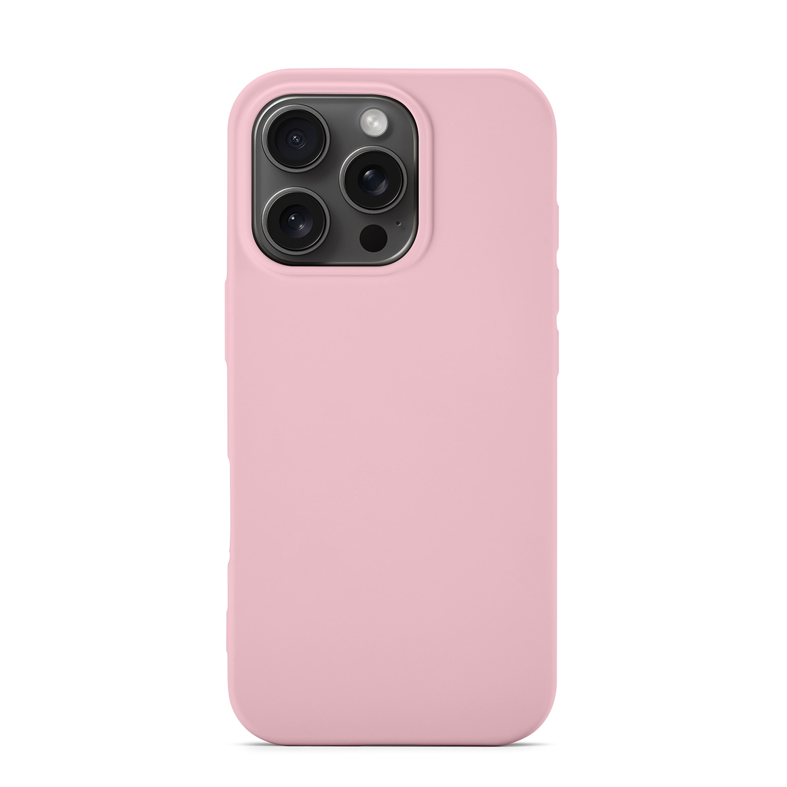 Coque TPU résistante aux chocs iPhone 16 Pro, Rose