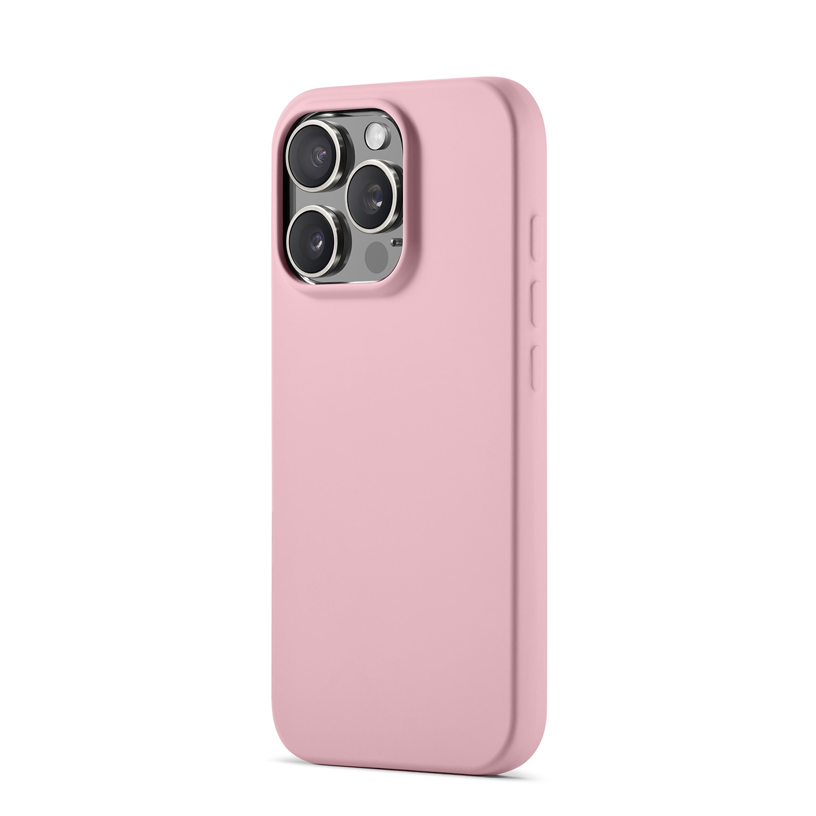 Coque TPU résistante aux chocs iPhone 16 Pro, Rose