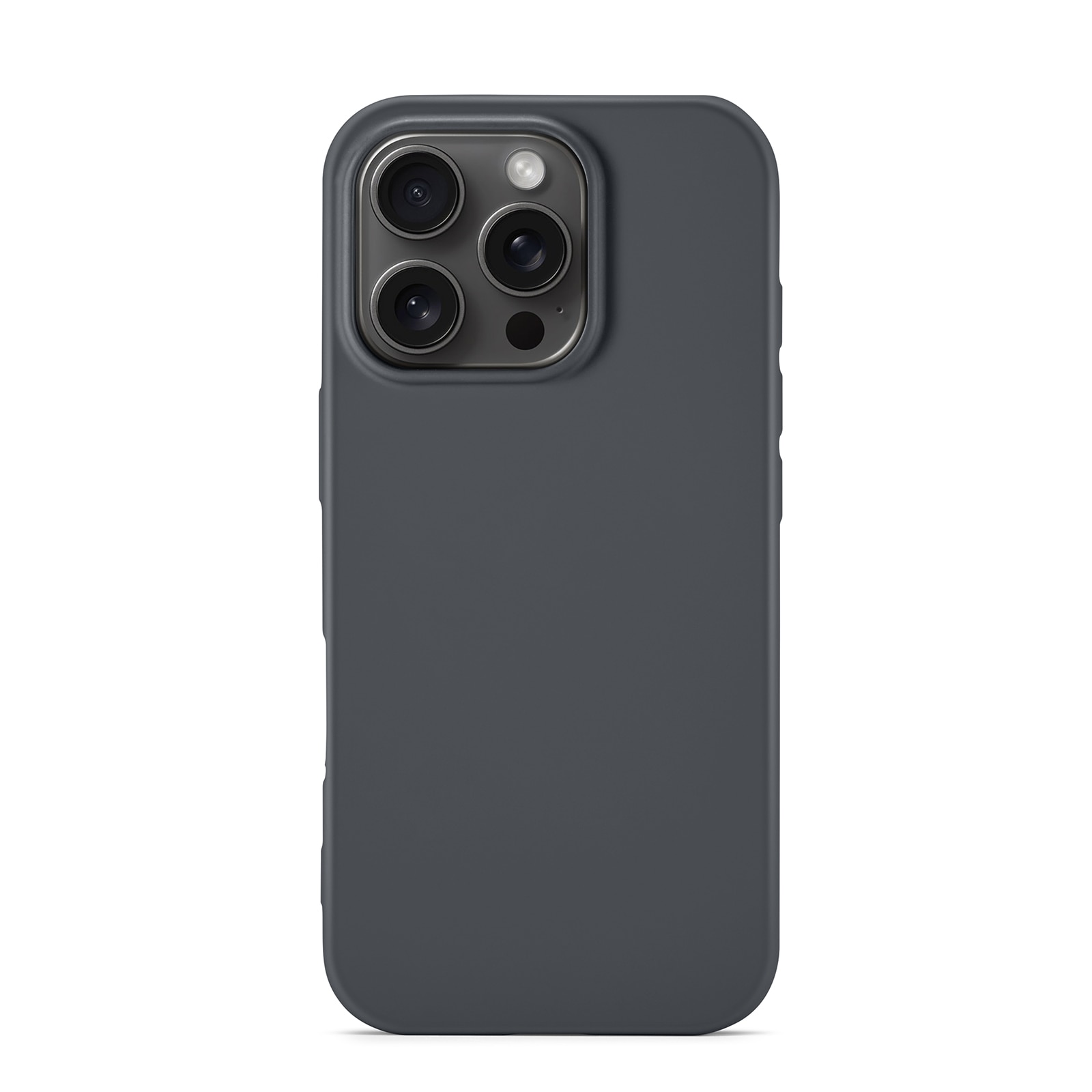 Coque TPU résistante aux chocs iPhone 16 Pro Max, Gris