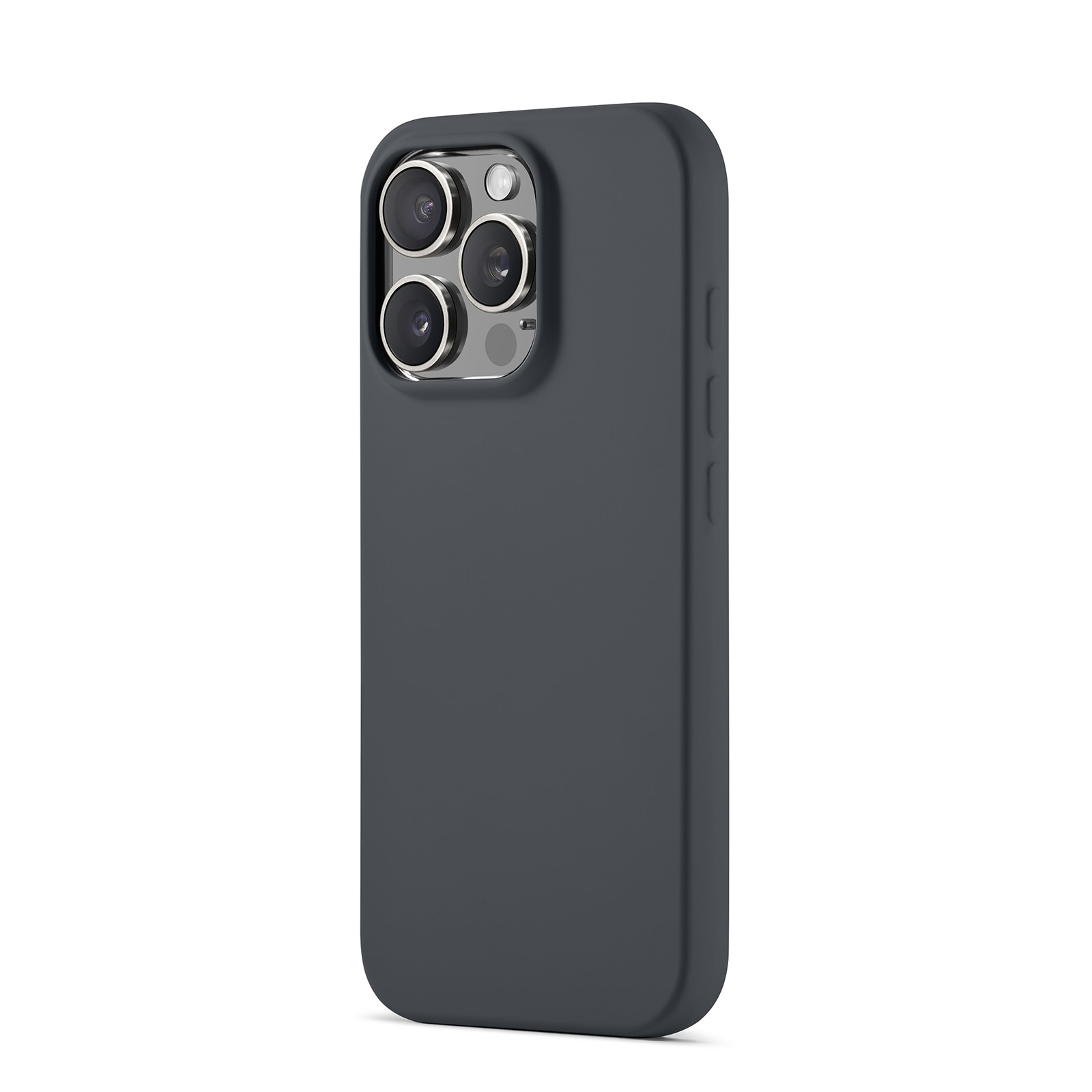 Coque TPU résistante aux chocs iPhone 16 Pro Max, Gris