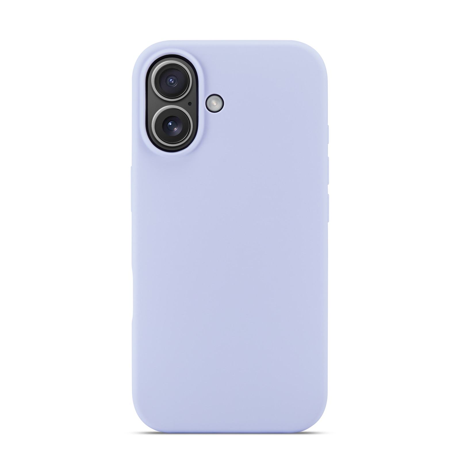 Coque en silicone iPhone 16, violet