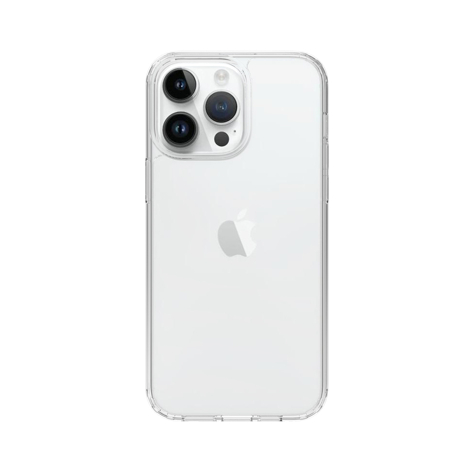 Coque hybride pour iPhone 14 Pro Max, transparent