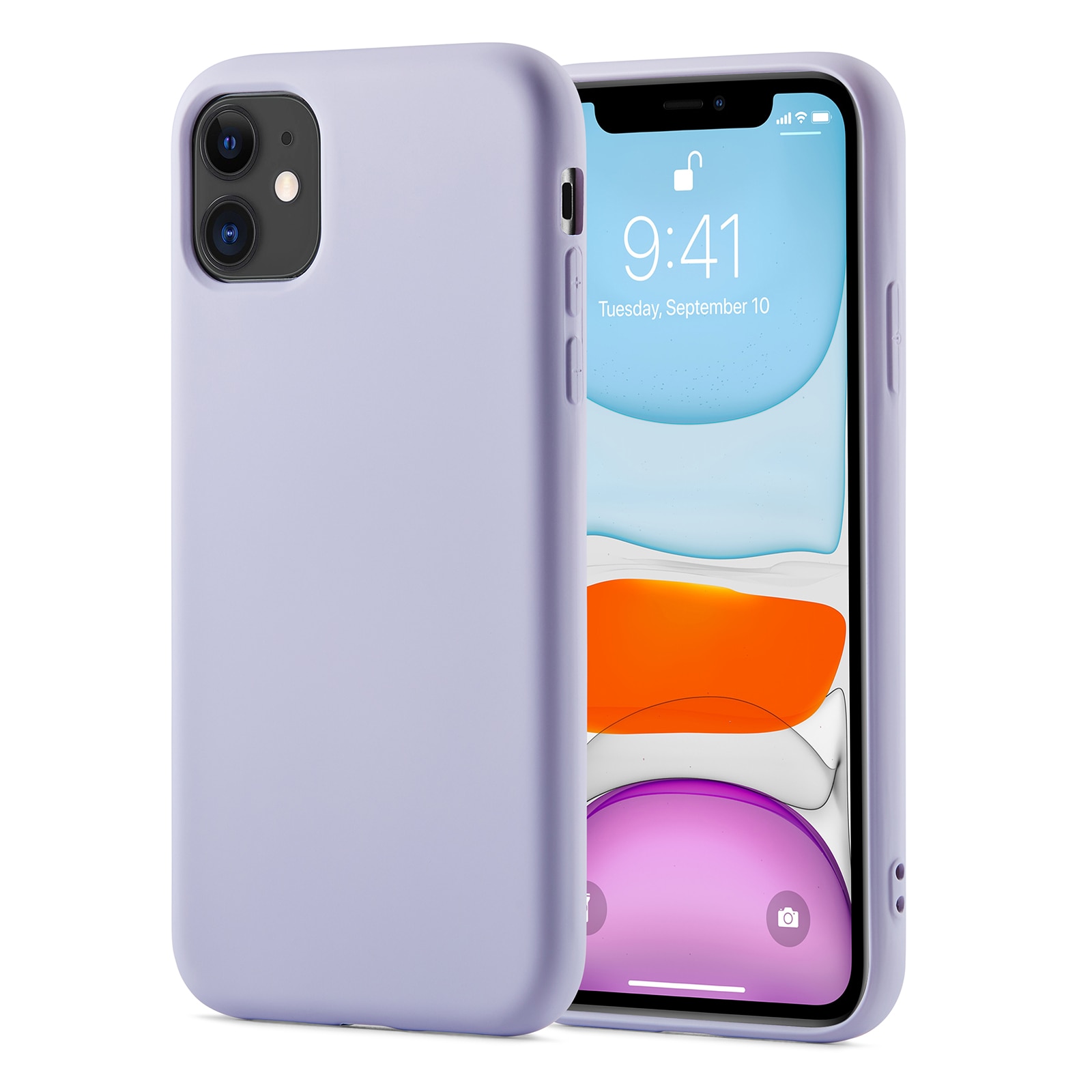 Coque TPU iPhone 11, violet