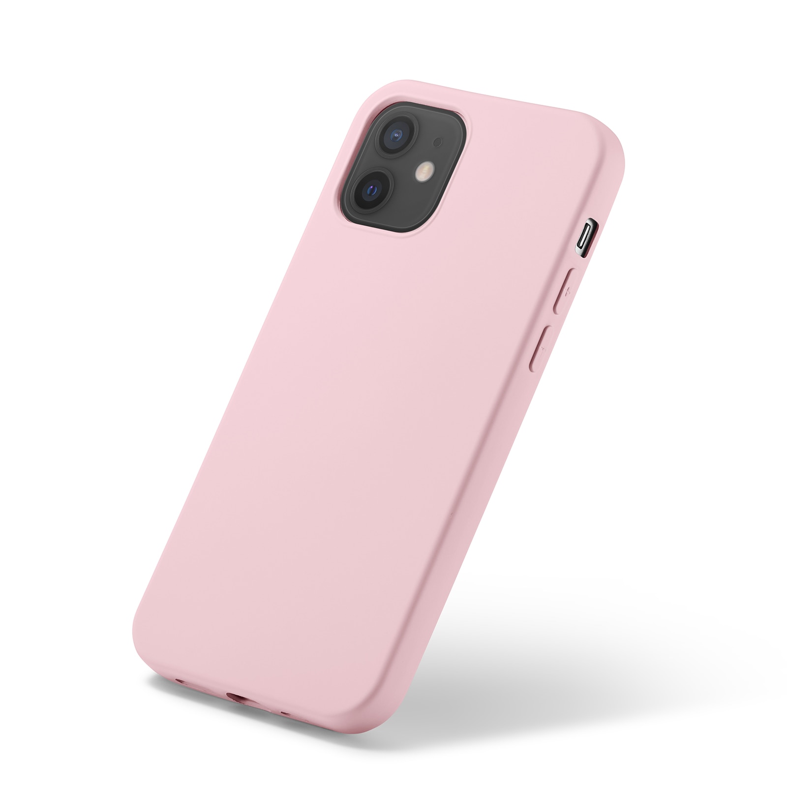 Coque TPU iPhone 12/iPhone 12 Pro, rose