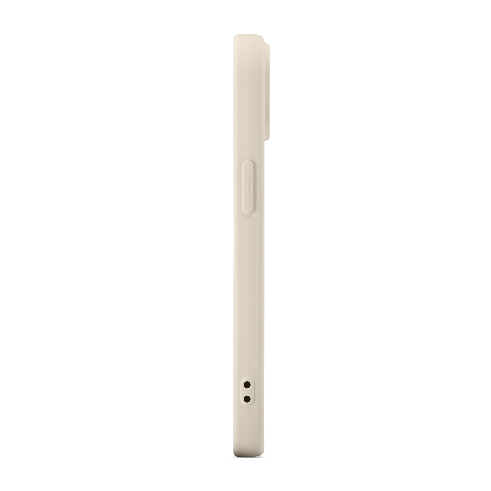 Coque TPU iPhone 15, beige