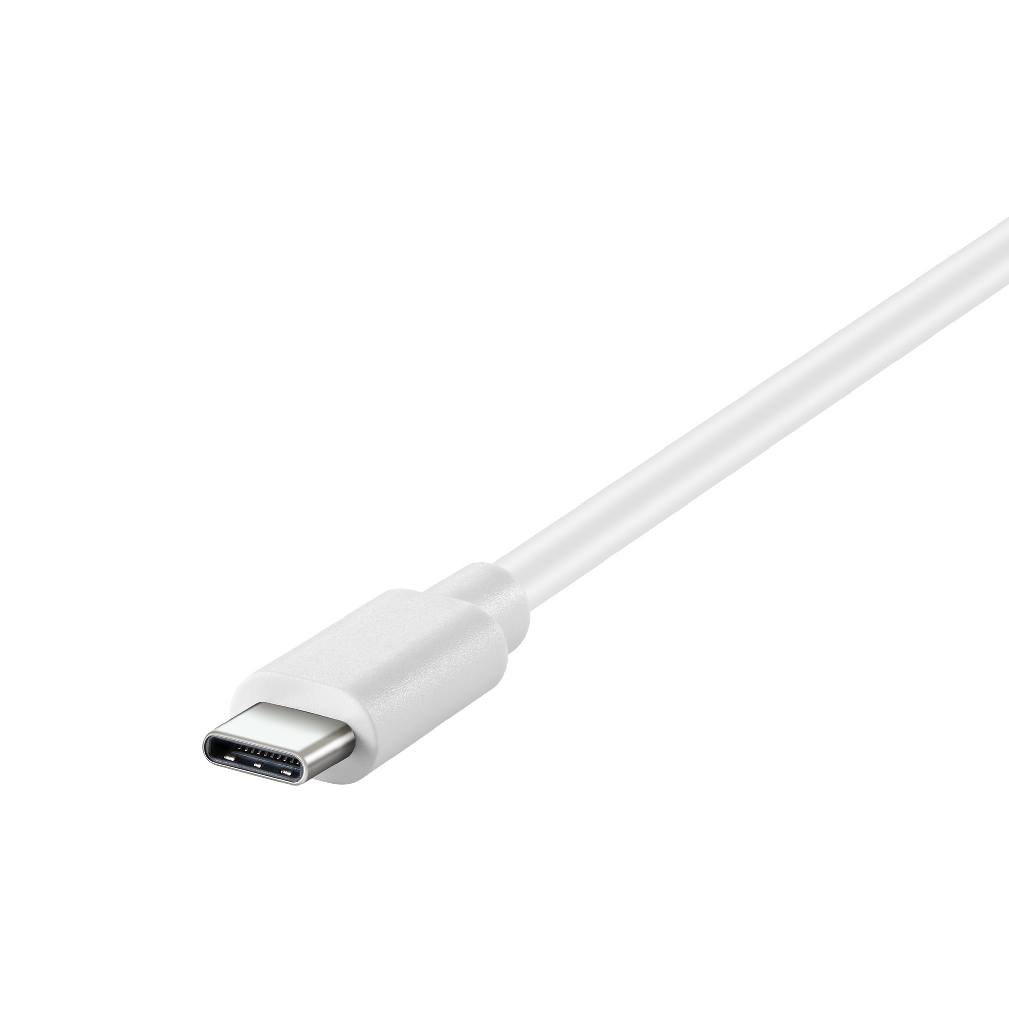 Câble de chargement USB-C vers USB-C 1 m, blanc