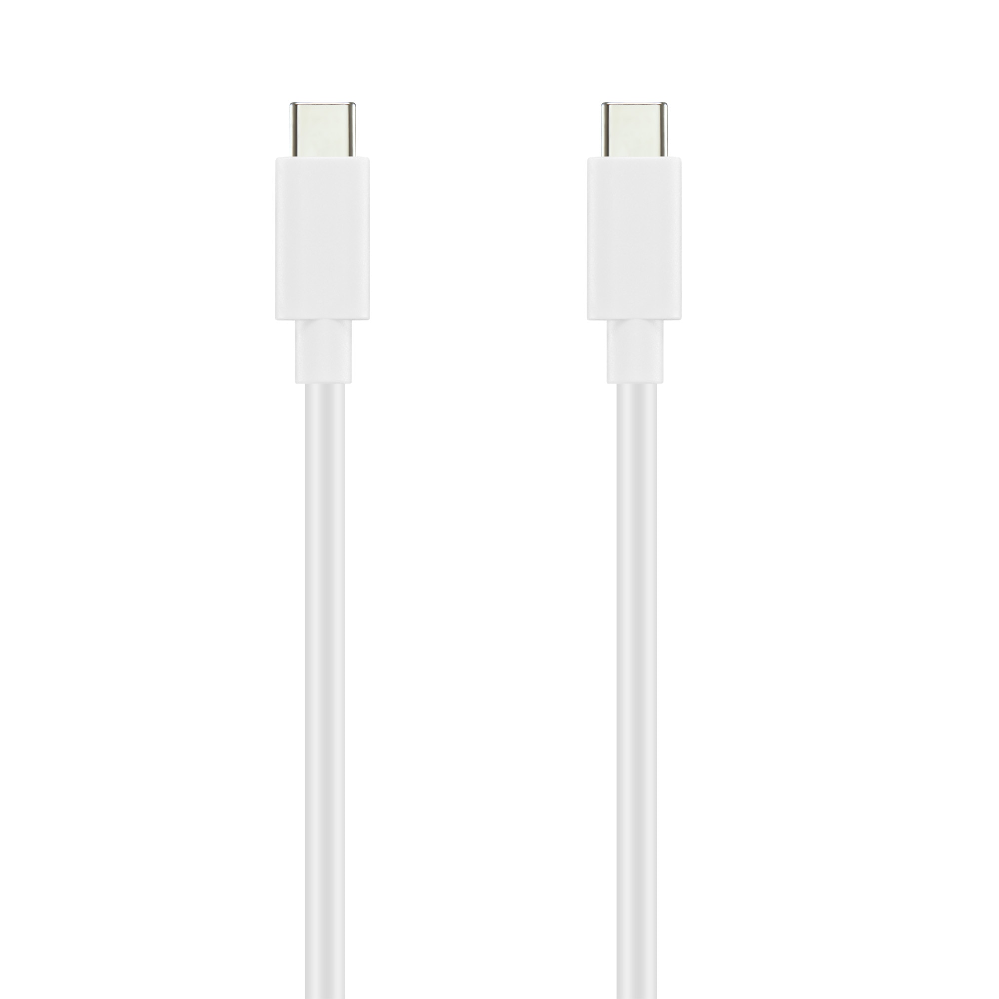 Câble de chargement USB-C vers USB-C 1 m, blanc