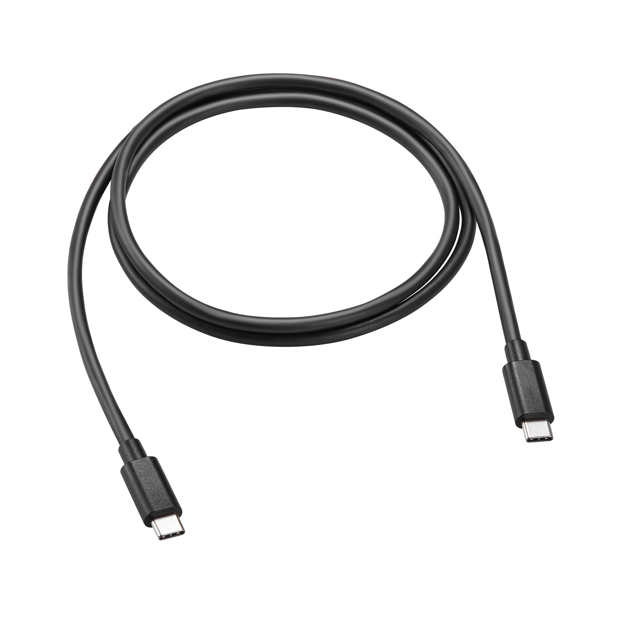 Câble de chargement USB-C vers USB-C 1 m, noir