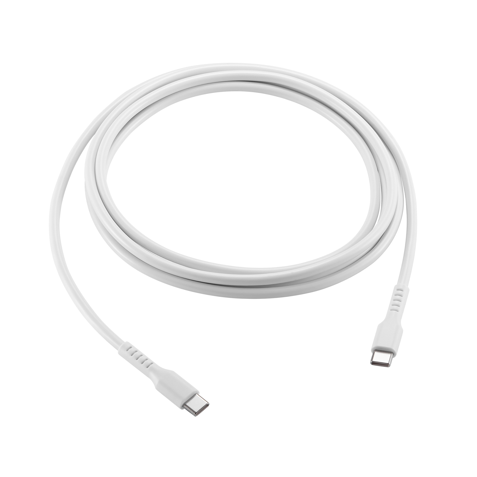 Câble de chargement USB-C vers USB-C 240W 2 m, blanc