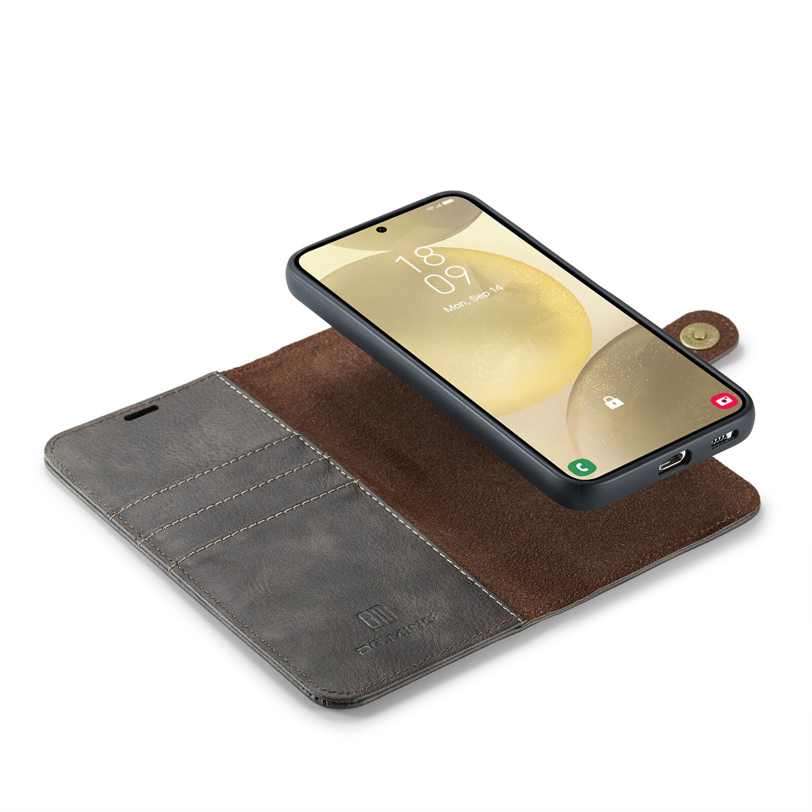 Étui portefeuille Magnet Wallet Samsung Galaxy A56, Cognac