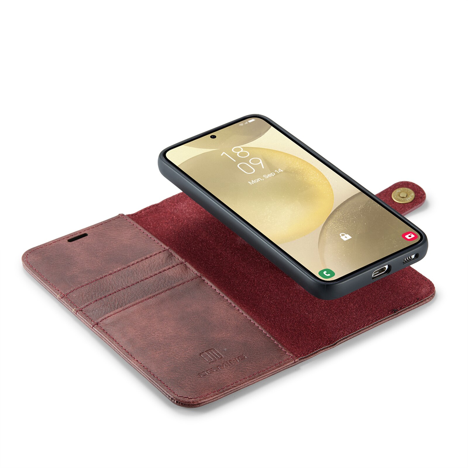 Étui portefeuille Magnet Wallet Samsung Galaxy A56, Cognac