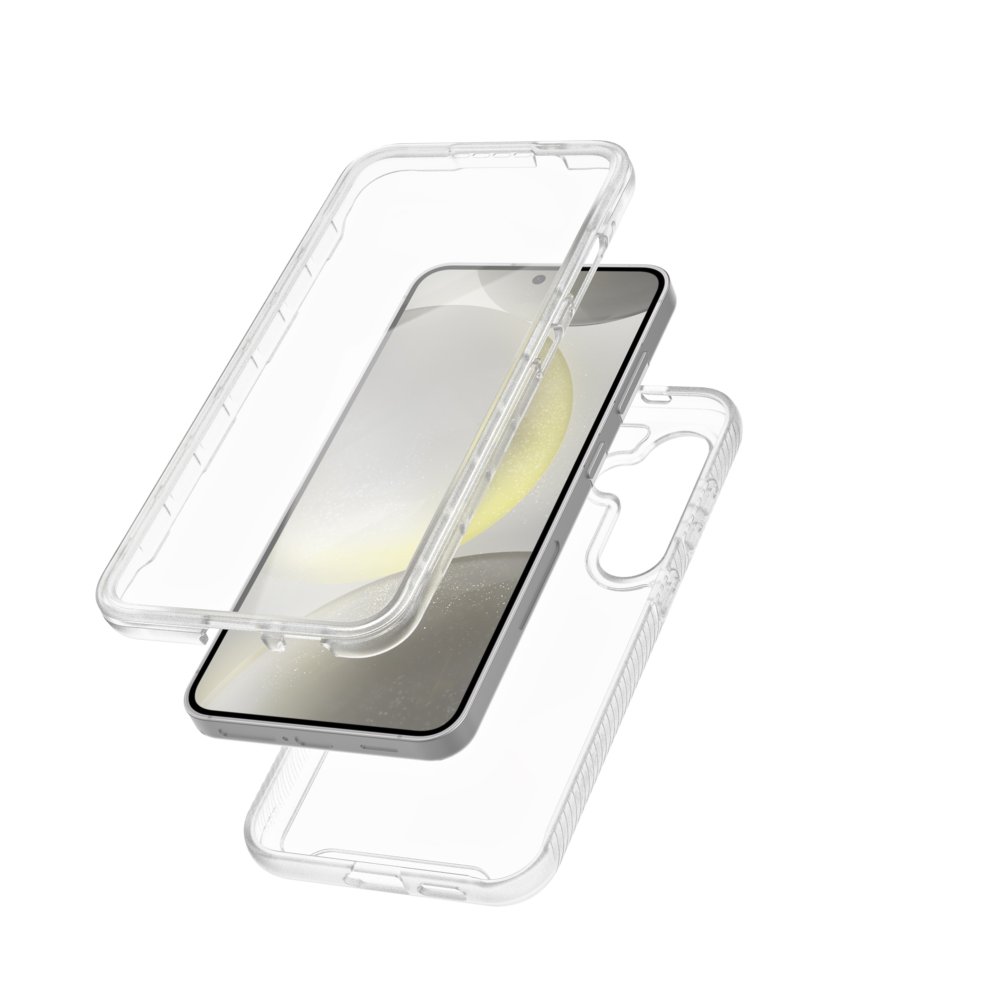 Coque Full Protection Samsung Galaxy S25 Plus, transparent