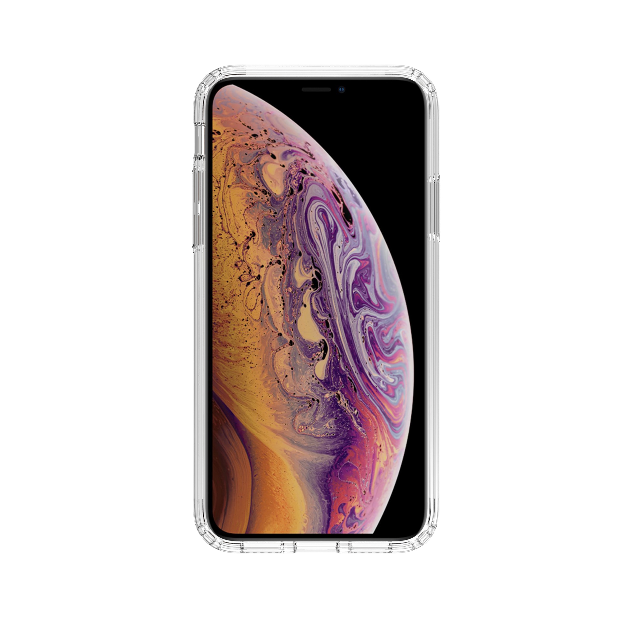 Coque hybride pour iPhone X/XS, transparent