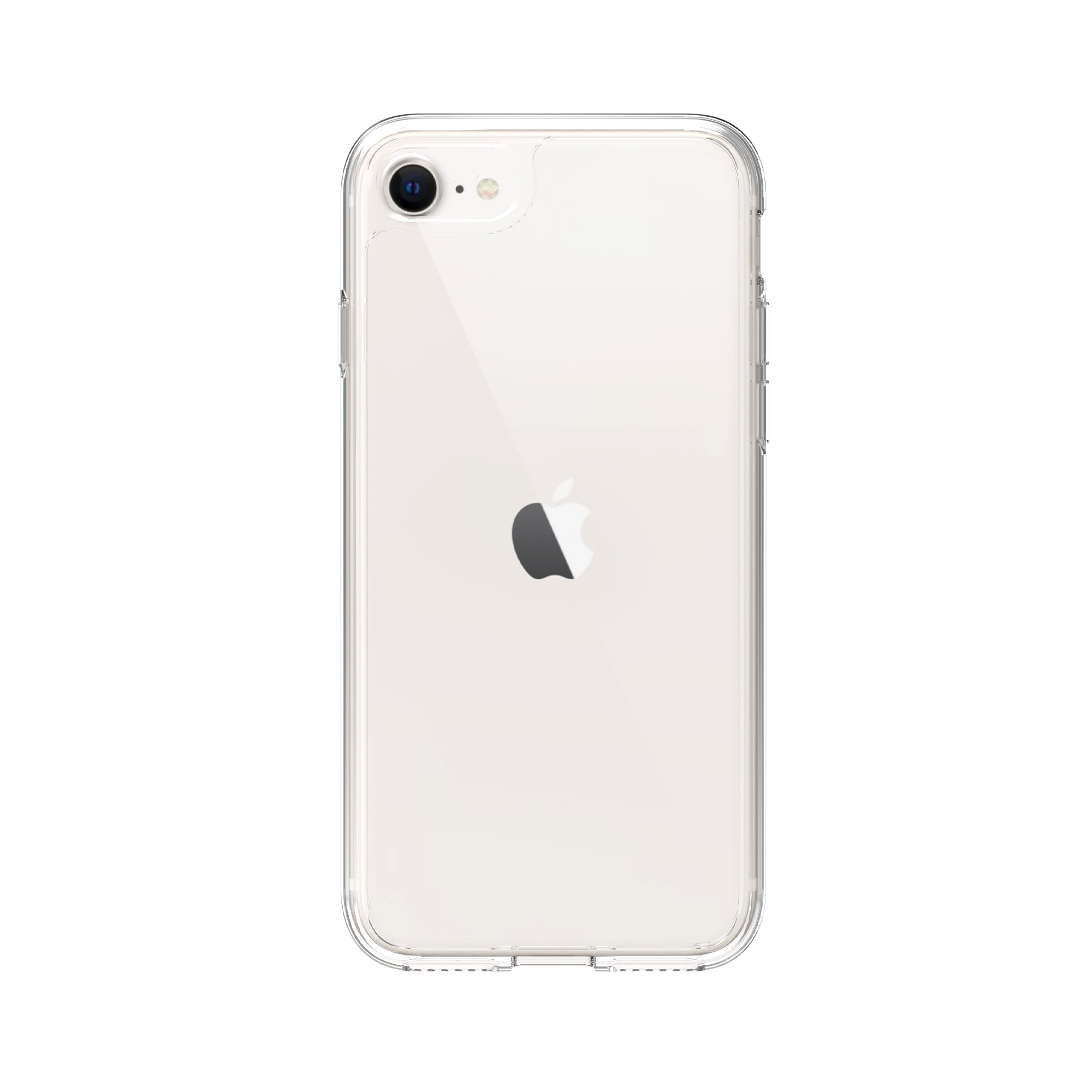 Coque hybride pour iPhone 7, transparent