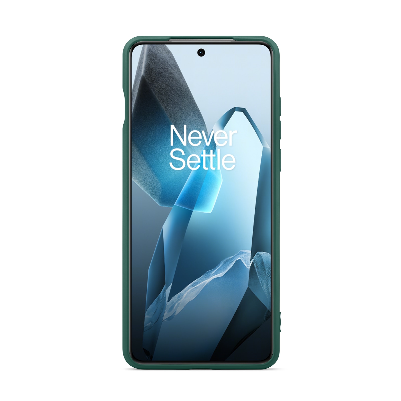 Coque TPU  OnePlus 13, vert foncé