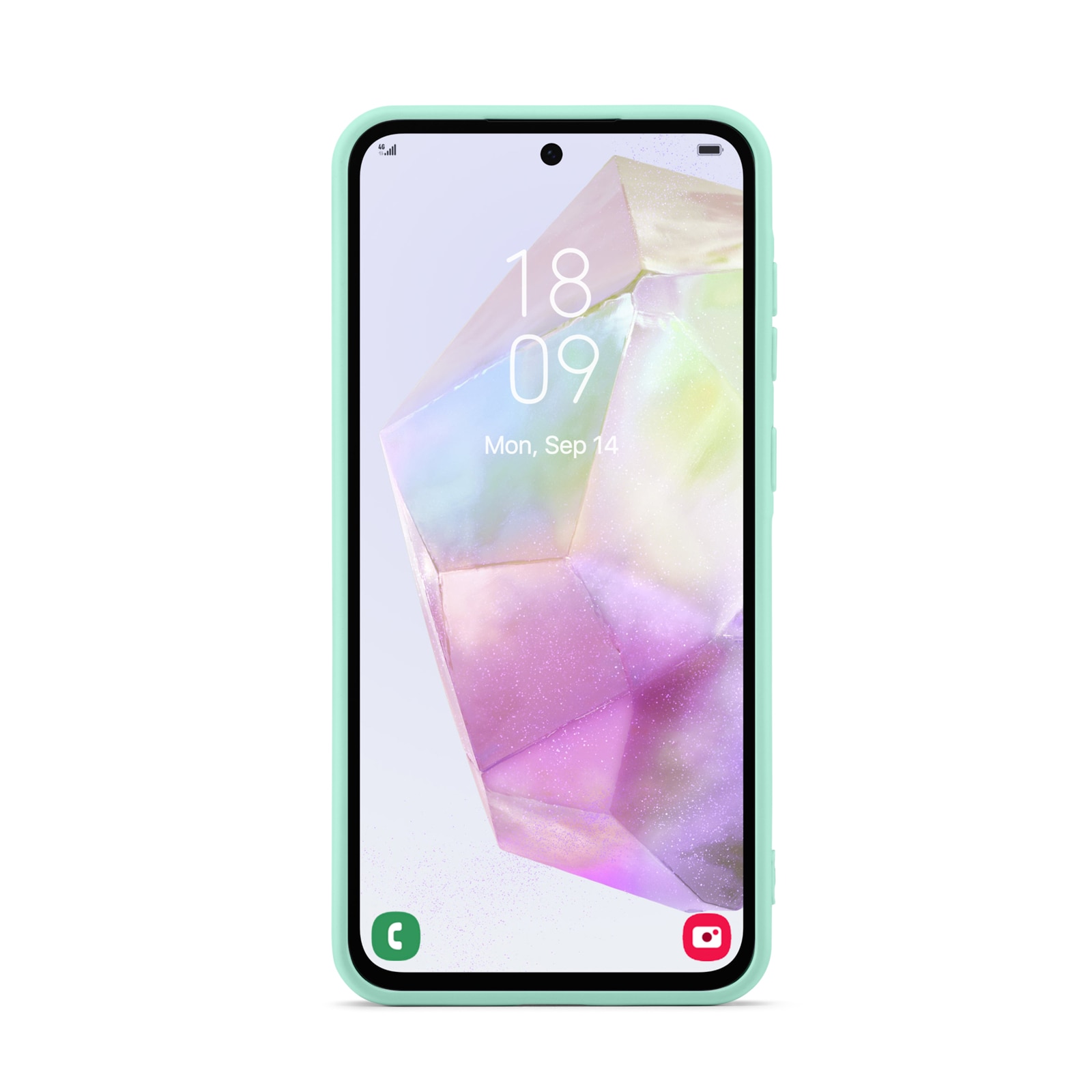 Coque TPU Samsung Galaxy A56, Vert