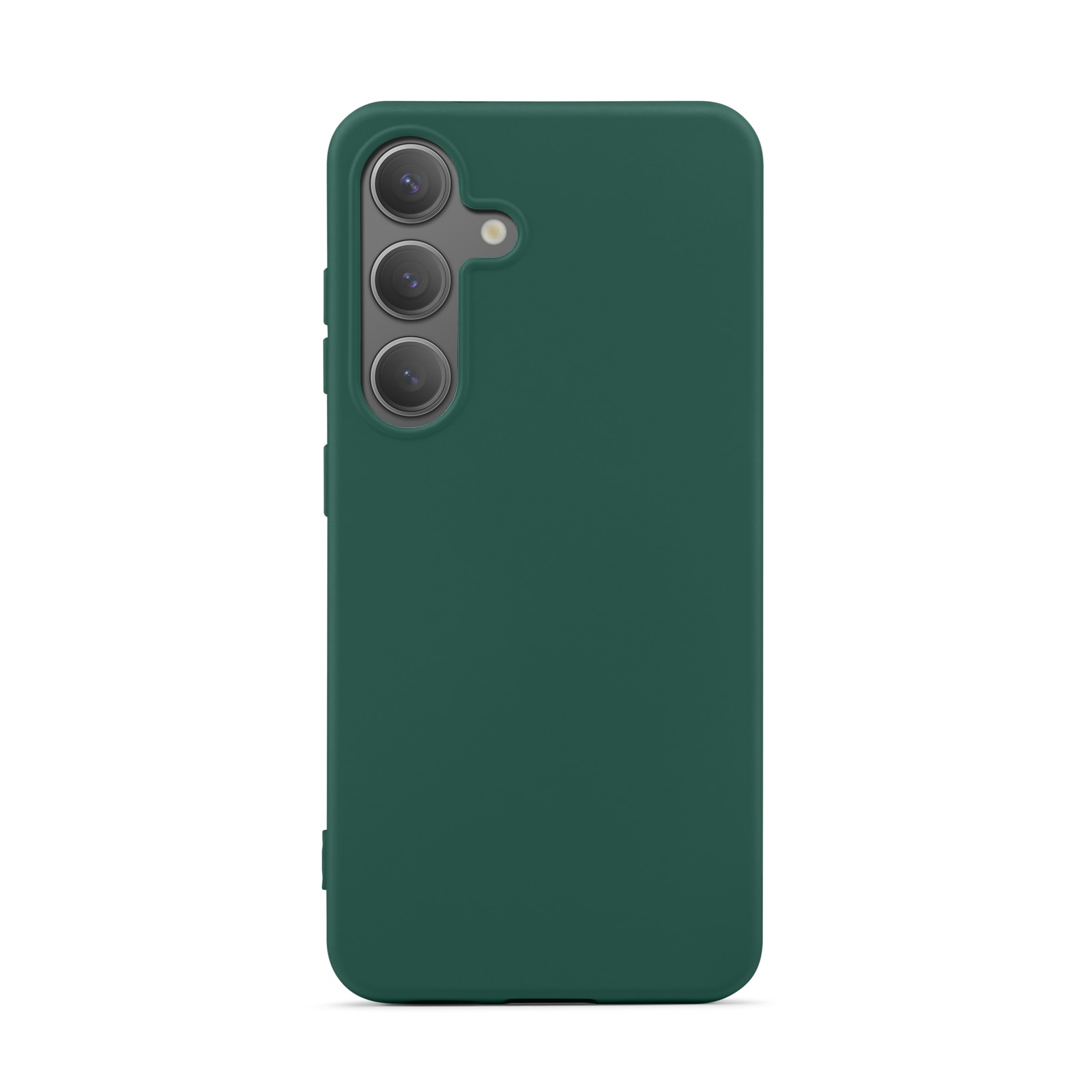 Coque TPU Samsung Galaxy S25 Plus, vert foncé