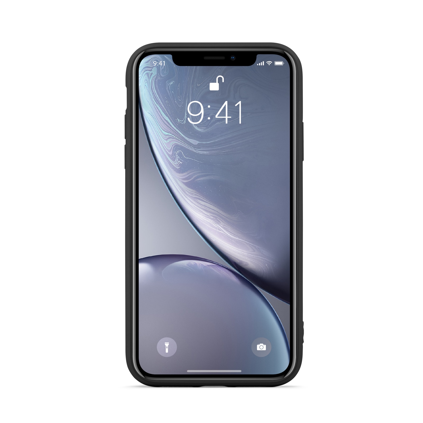 Coque TPU iPhone Xr, noir