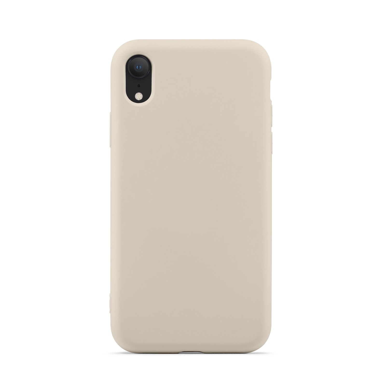 Coque TPU iPhone Xr, beige