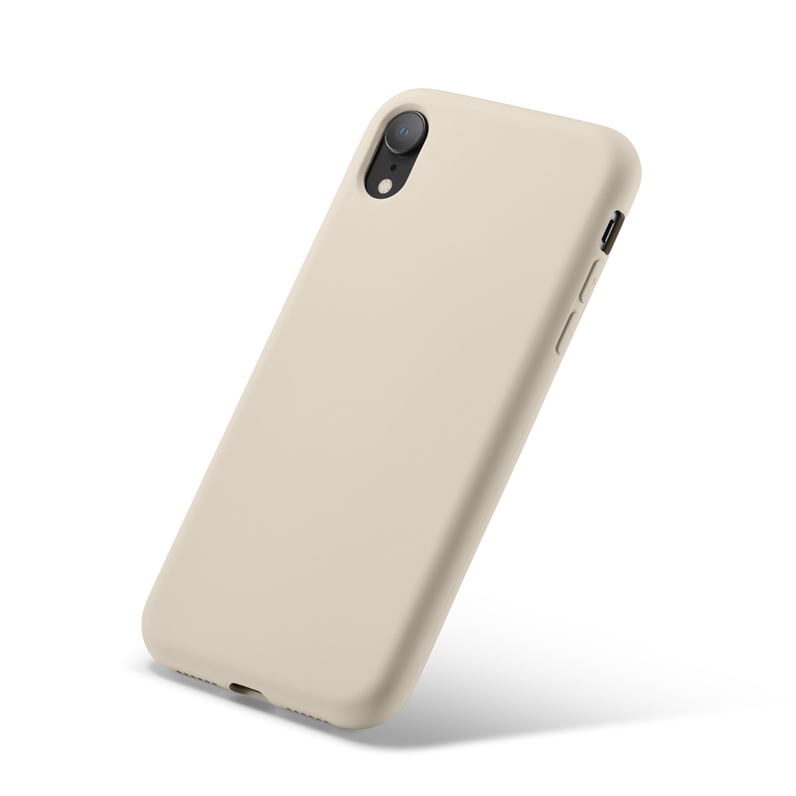 Coque TPU iPhone Xr, beige