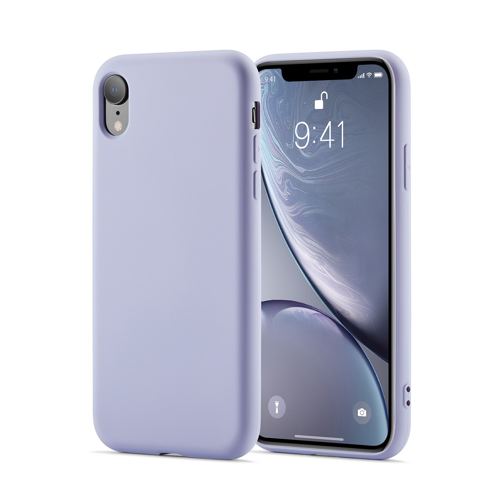 Coque TPU iPhone Xr, violet