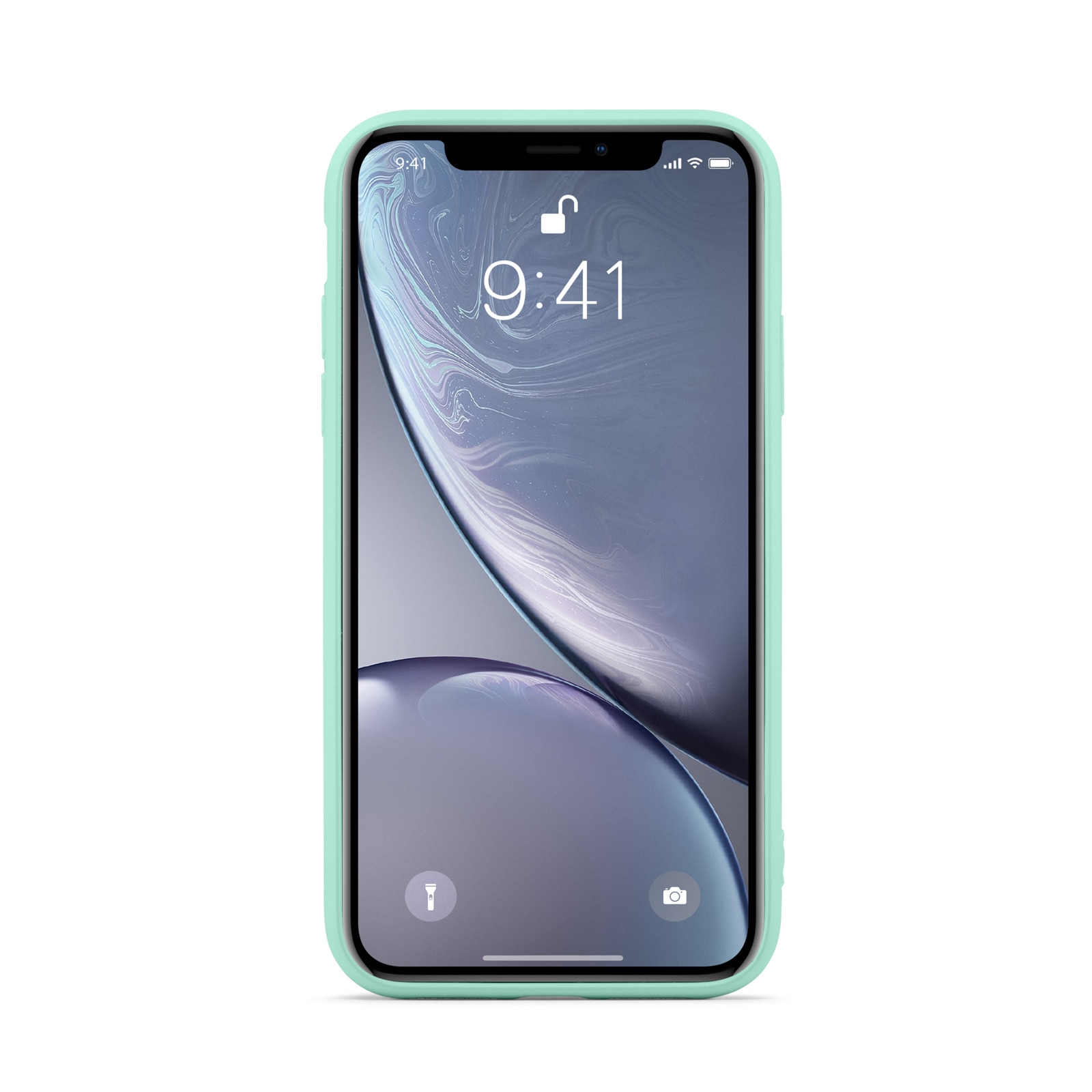 Coque TPU iPhone Xr, vert