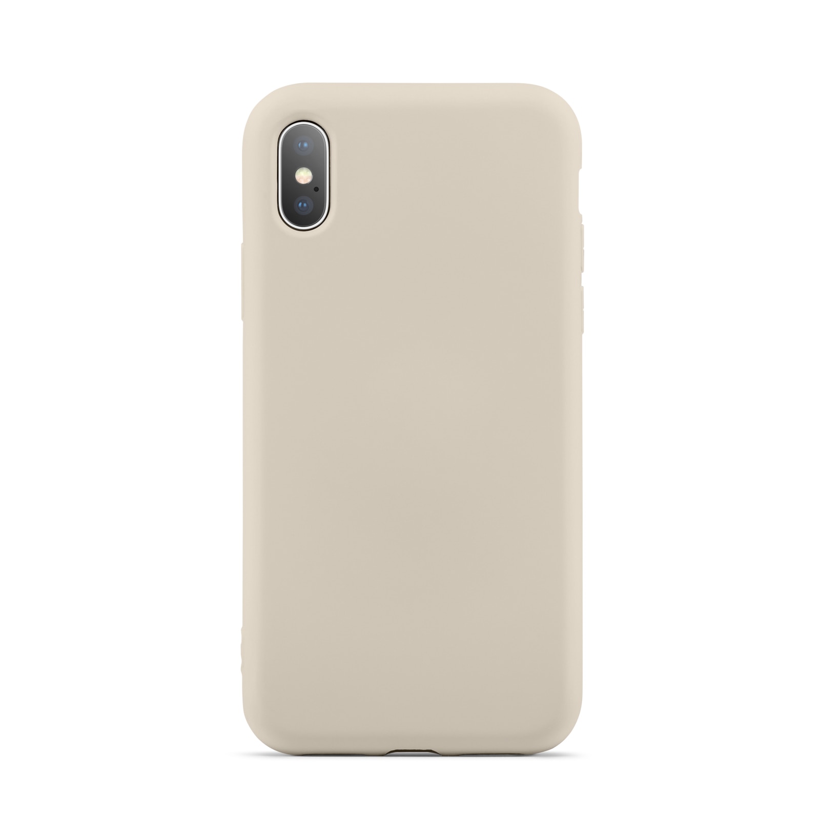 Coque TPU iPhone X/XS, beige