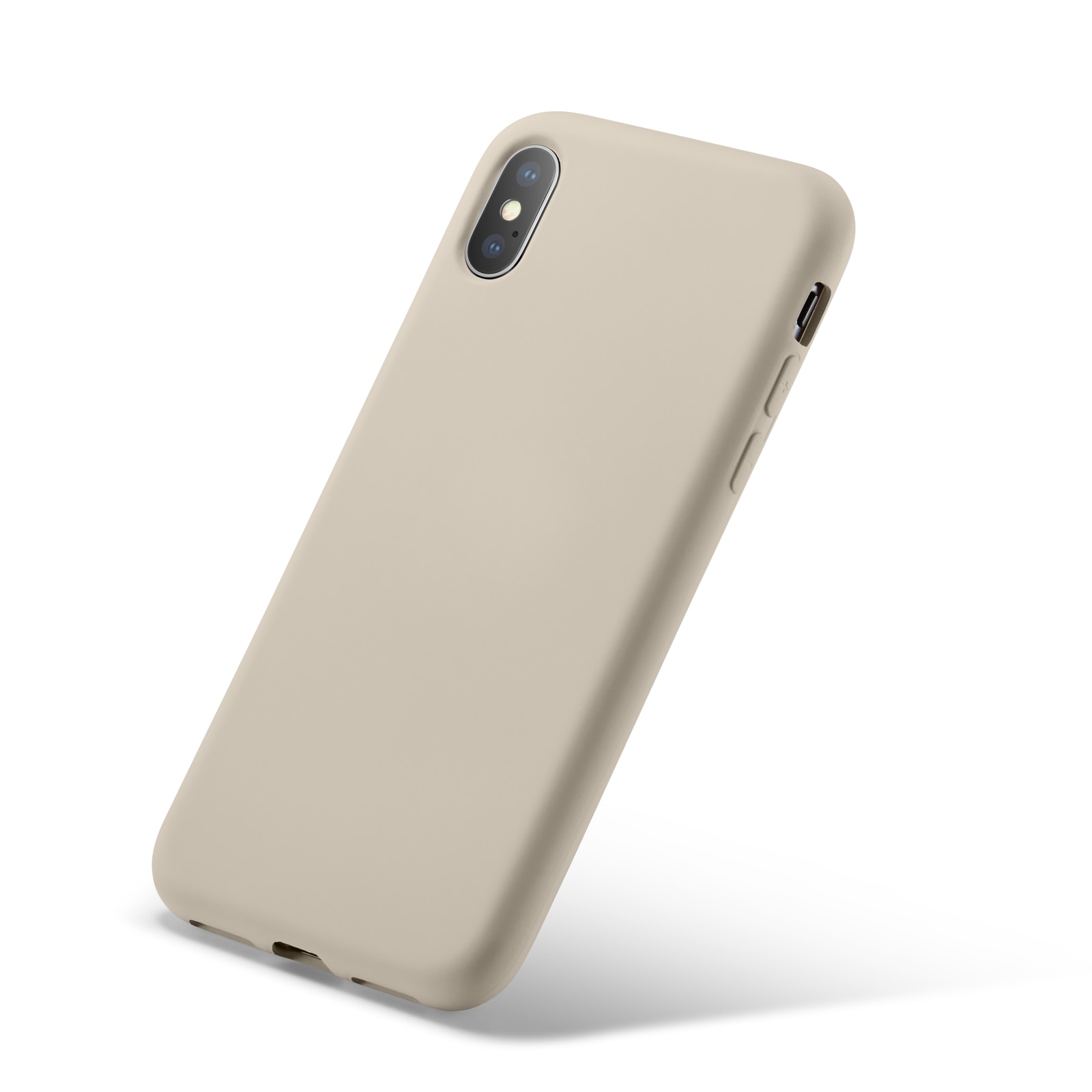 Coque TPU iPhone X/XS, beige