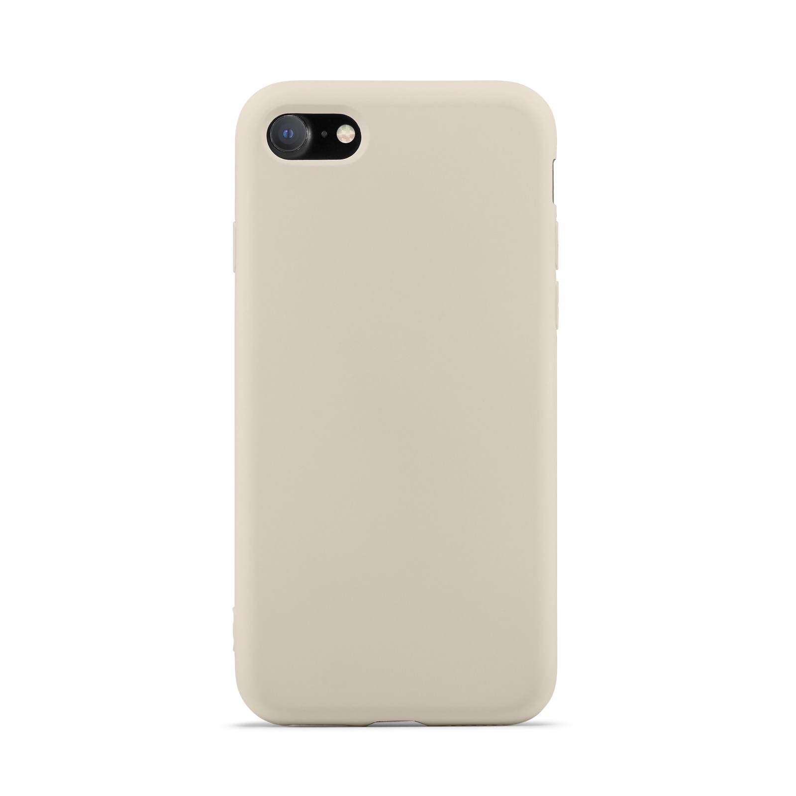 Coque TPU iPhone SE 2020, beige