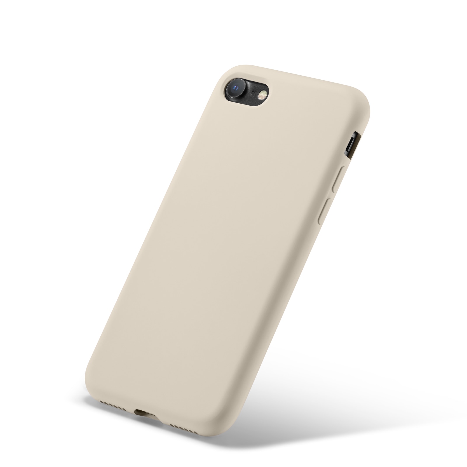 Coque TPU iPhone SE 2020, beige