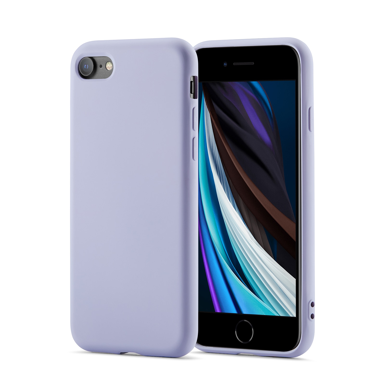 Coque TPU iPhone SE 2020, violet