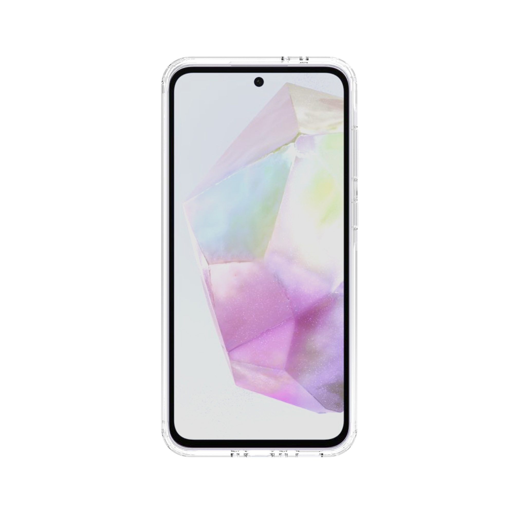 Coque hybride pour Samsung Galaxy A56, Transparent