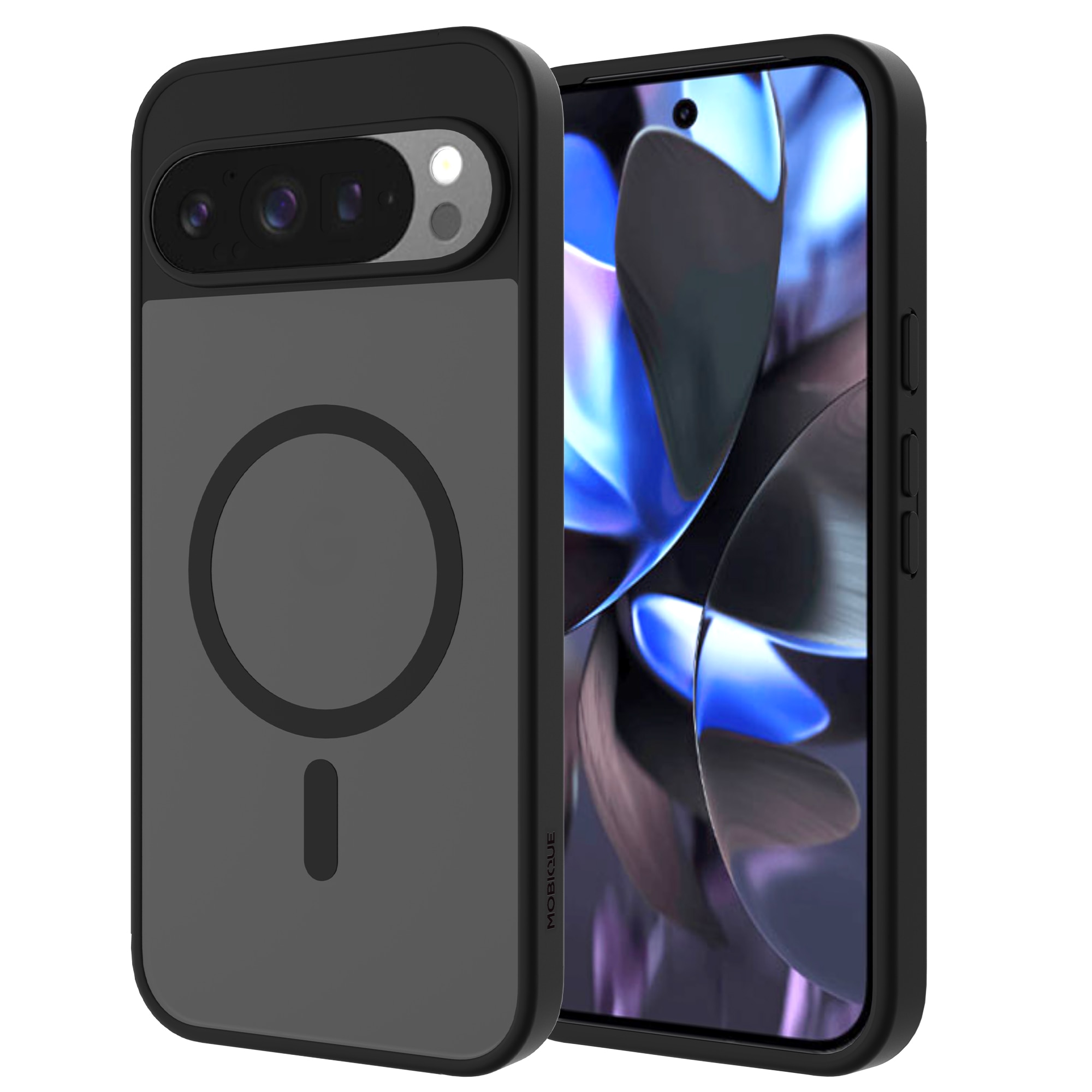 Coque Magnetic Hybrid Google Pixel 9 Pro XL, Frosted Black