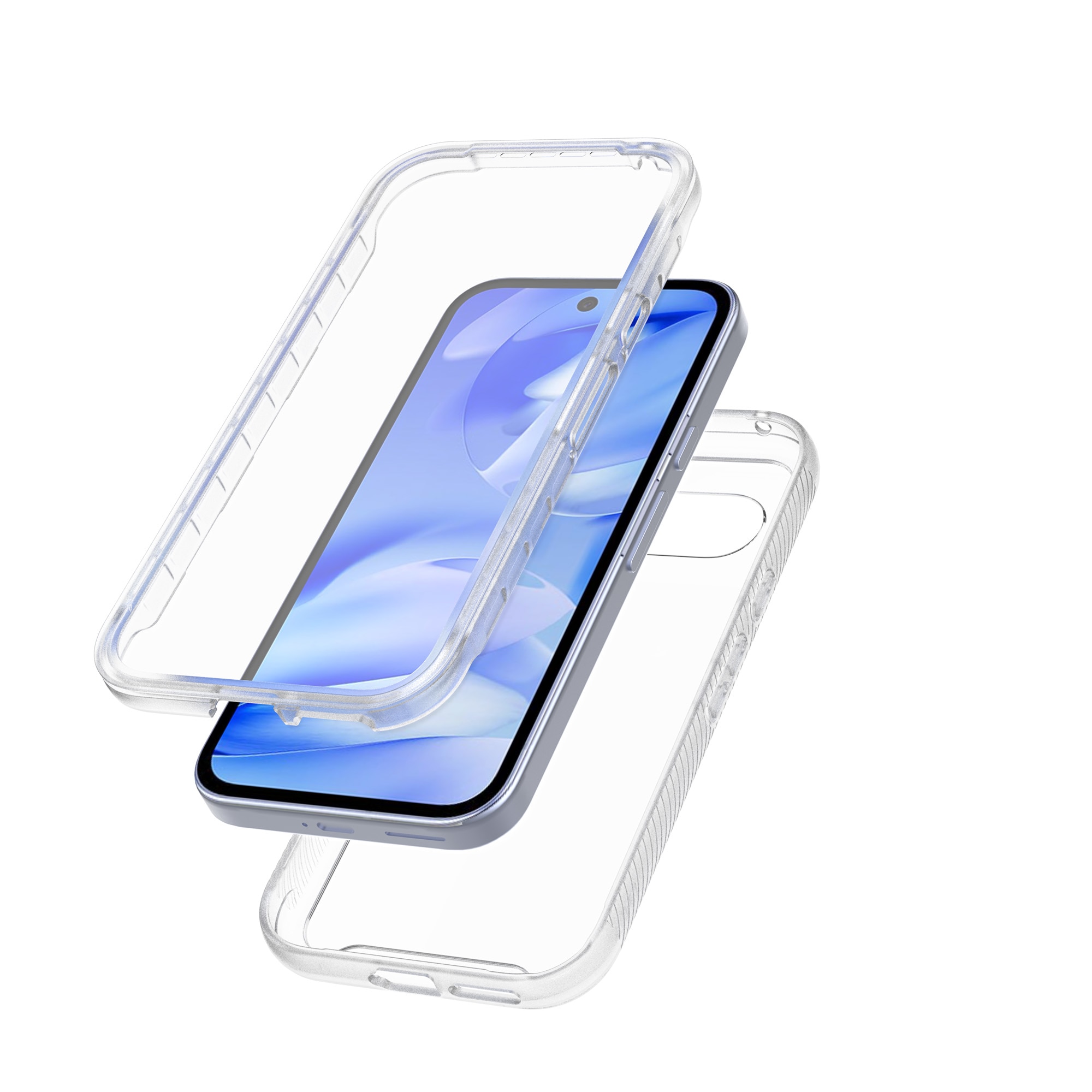 Coque Full Protection Google Pixel 9a, Transparent