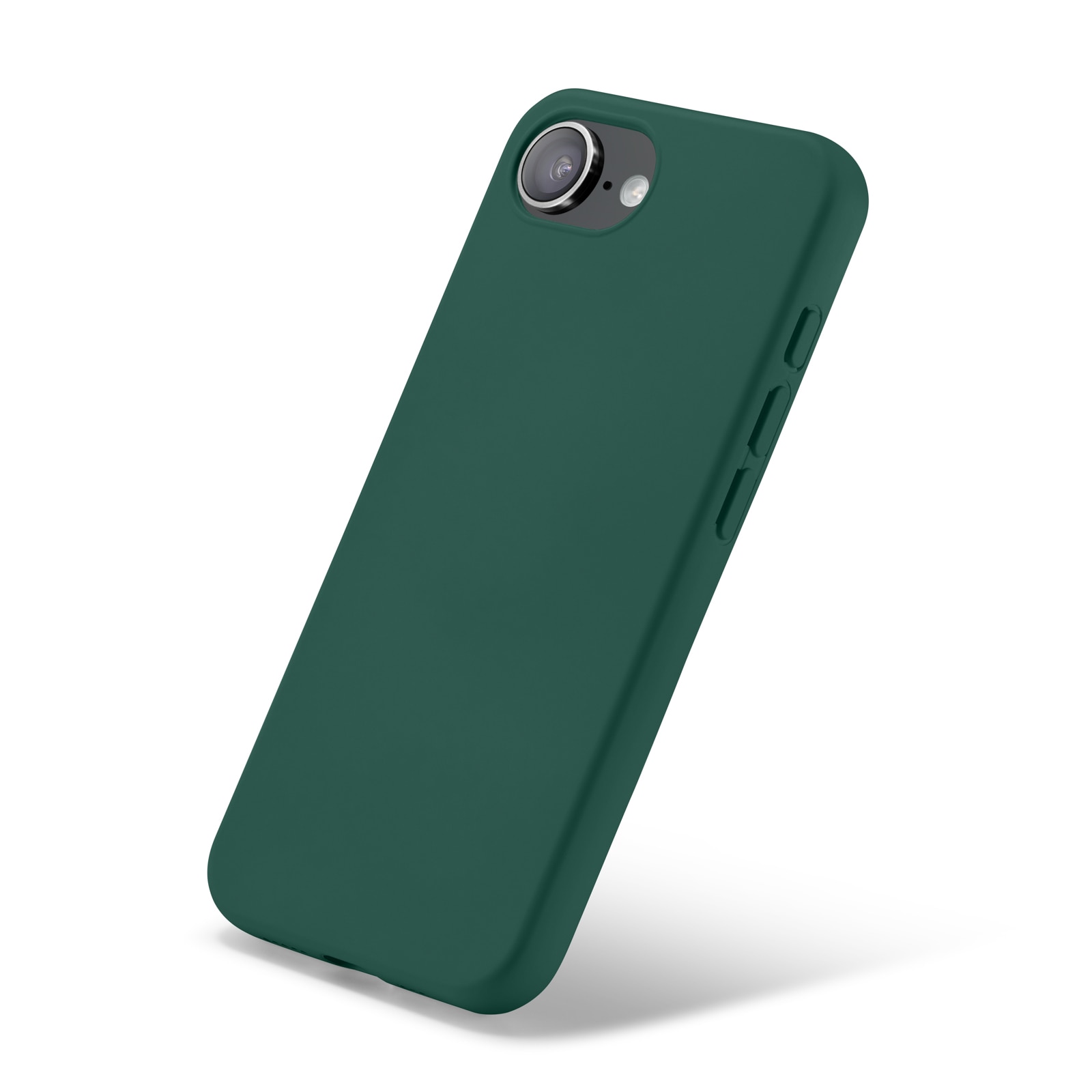 Coque TPU iPhone 16e, vert foncé