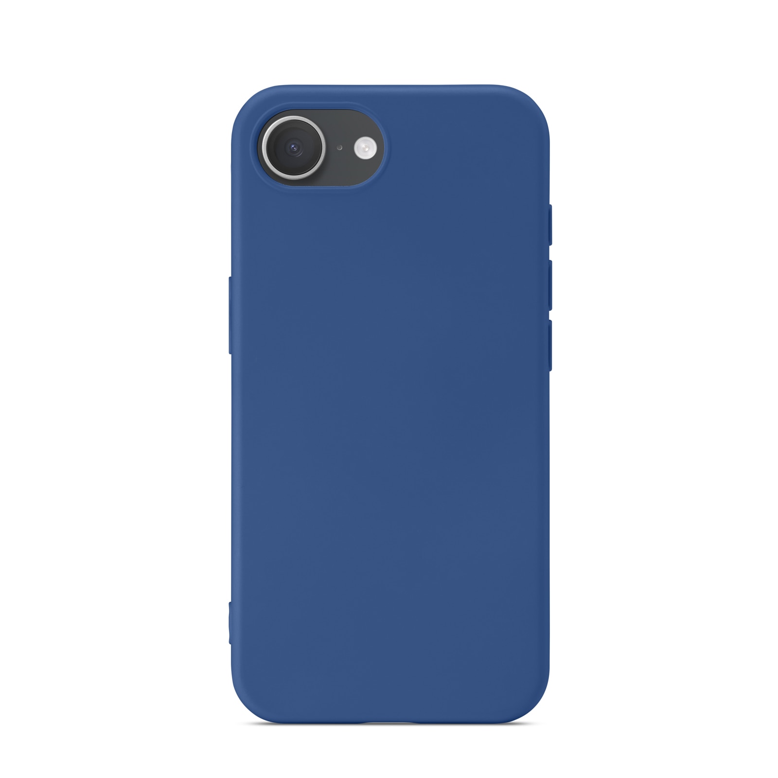 Coque TPU iPhone 16e, bleu foncé