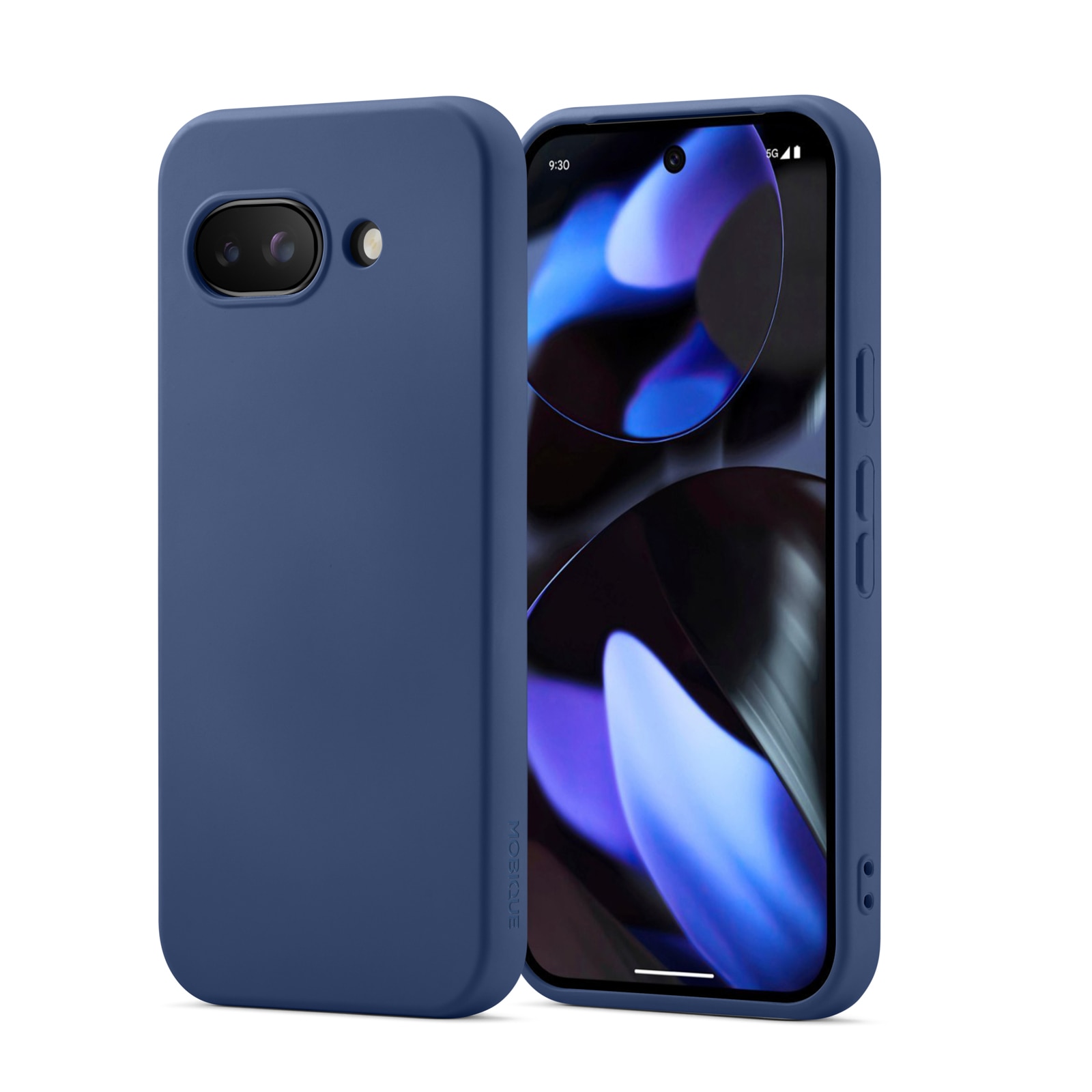 Coque TPU Google Pixel 9a, Bleu foncé