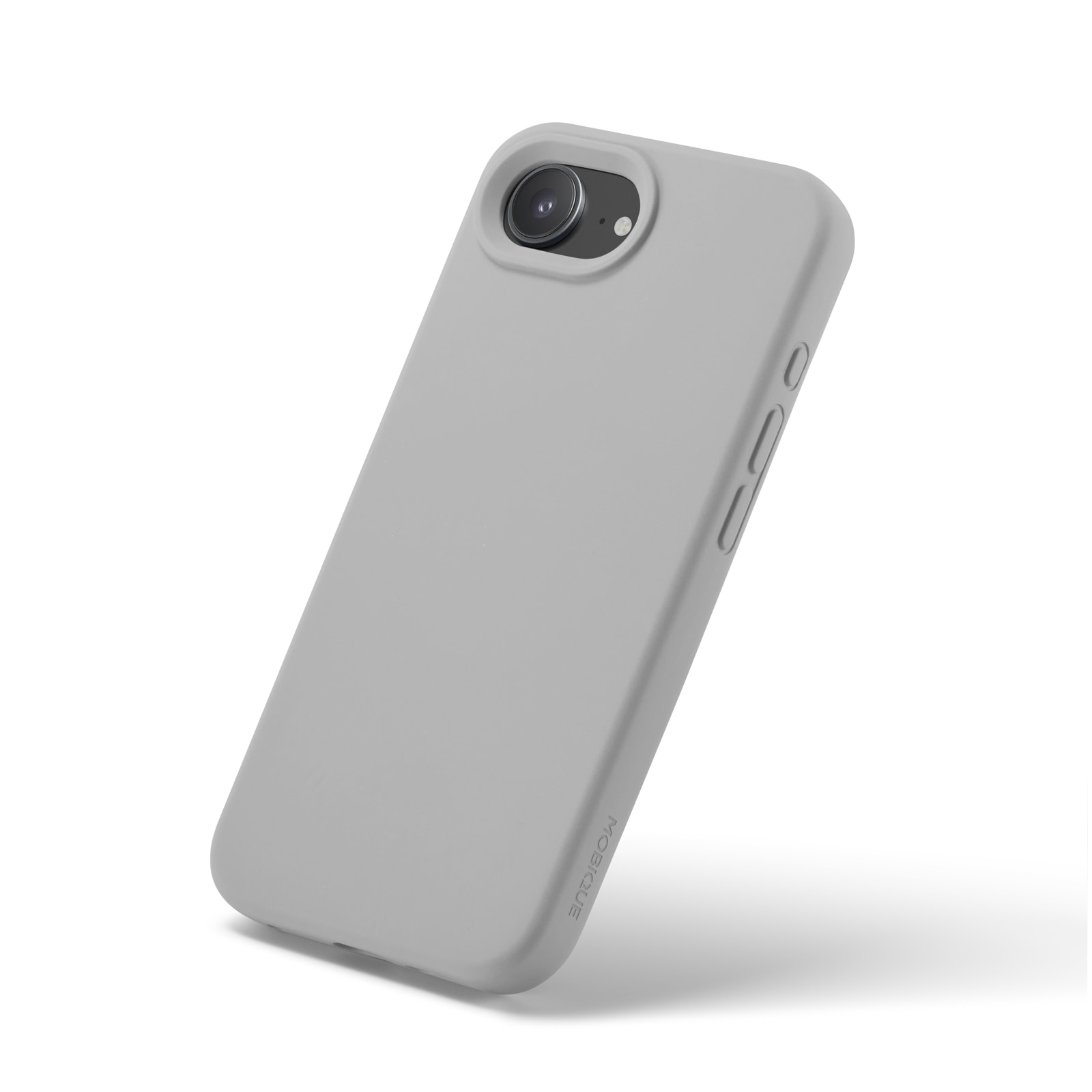 Coque en silicone Magnetic iPhone 16e, Gris