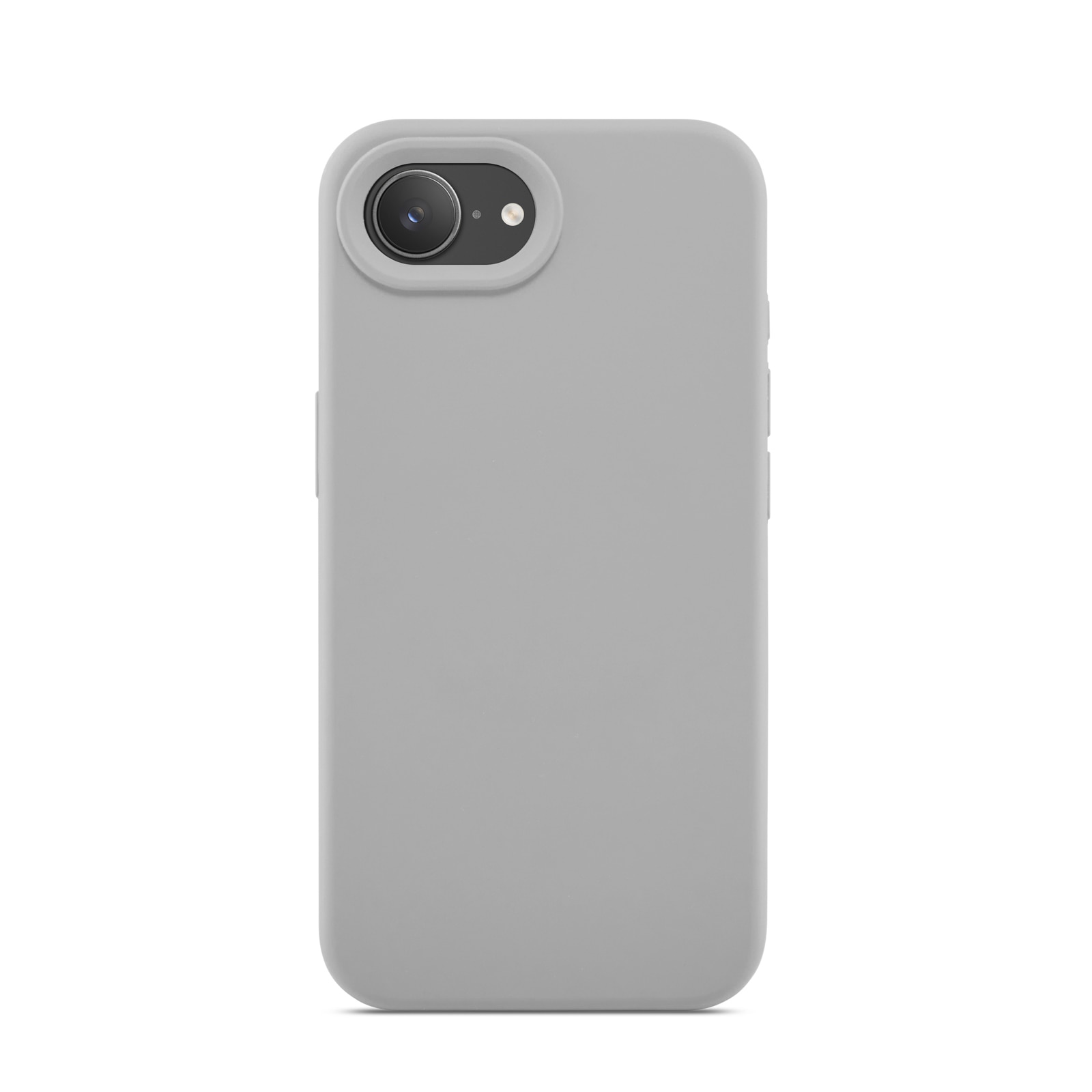 Coque en silicone Magnetic iPhone 16e, Gris