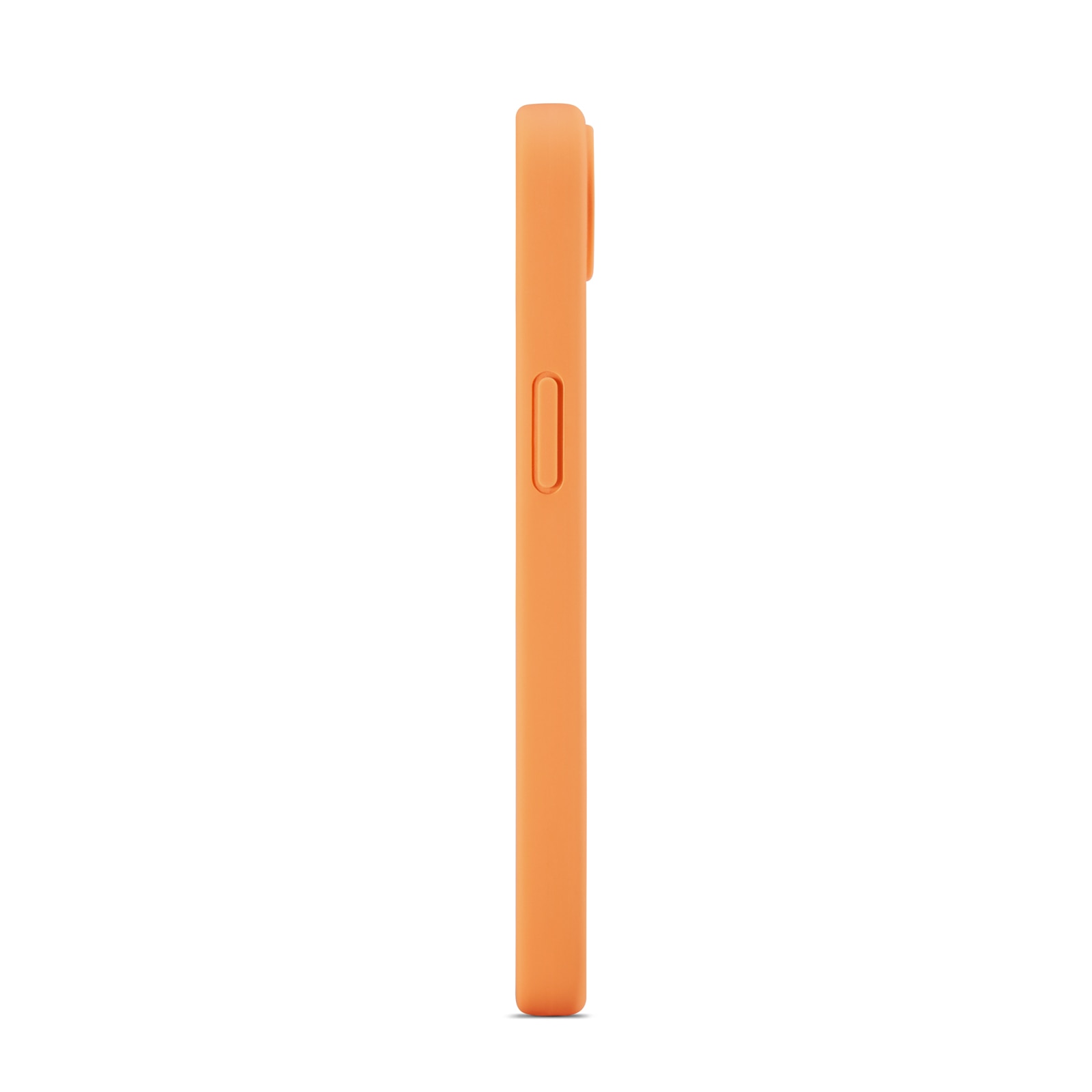 Coque en silicone Magnetic iPhone 16e, Solar Orange