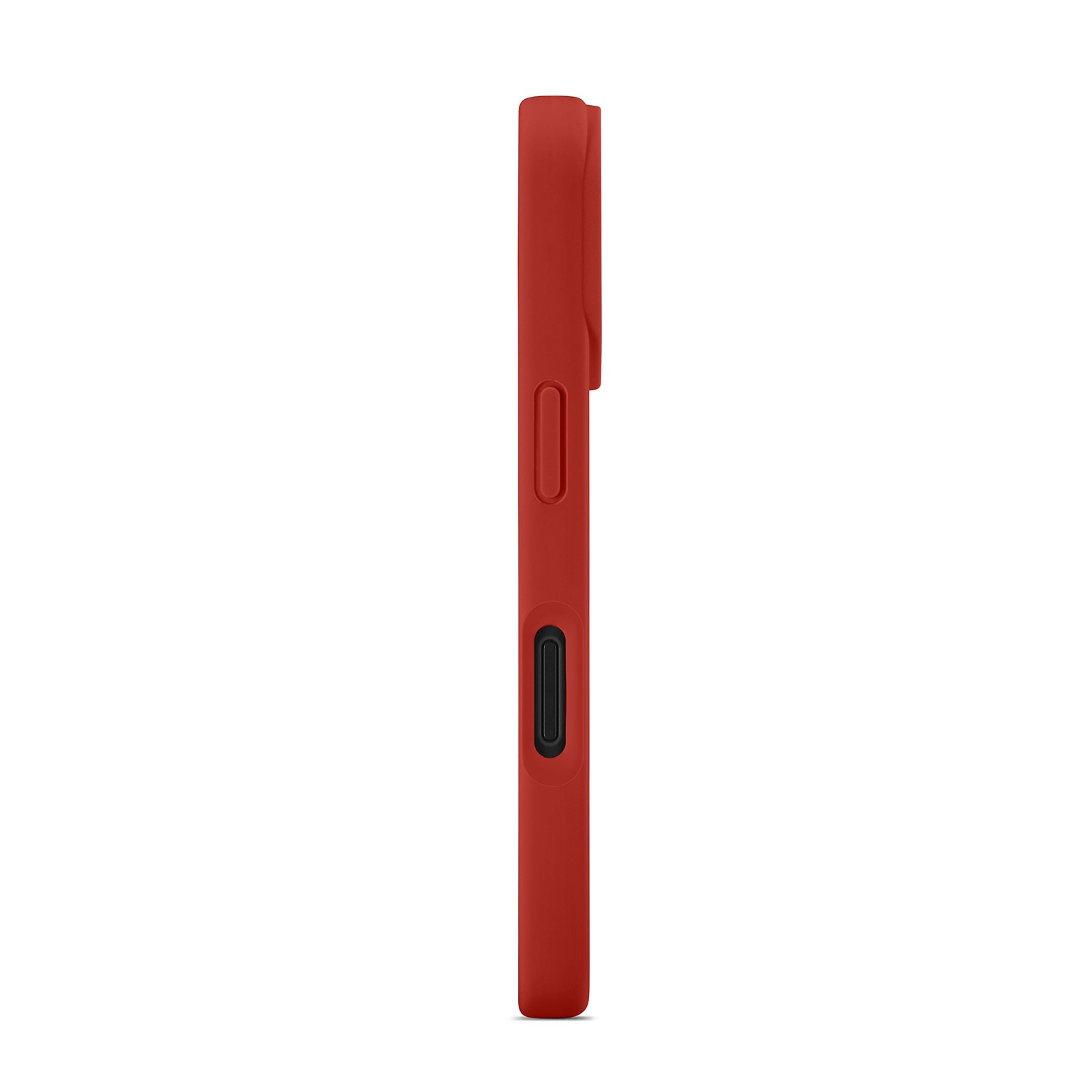 Coque en silicone Magnetic iPhone 16, Lava Red