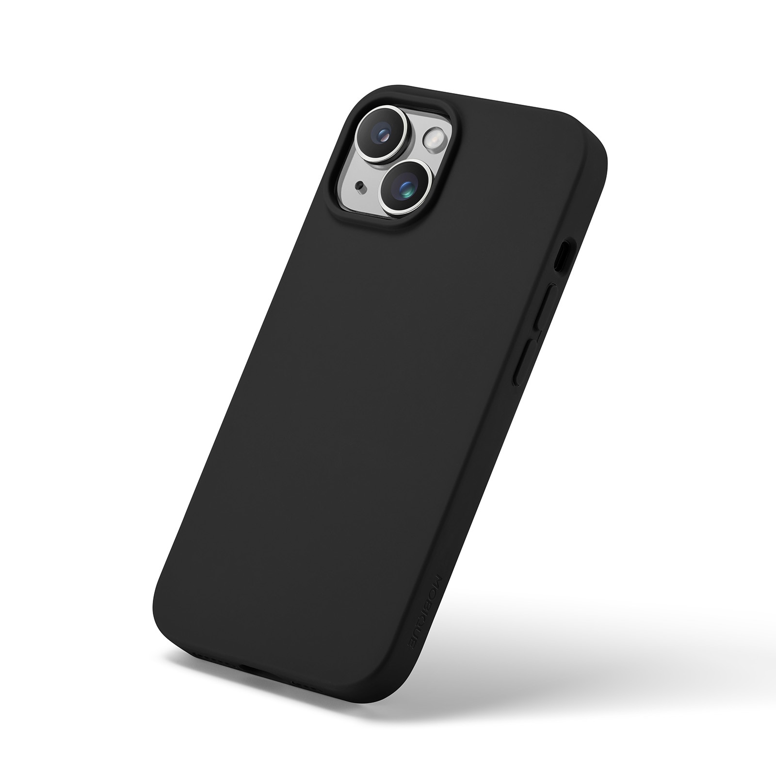 Coque en silicone Magnetic iPhone 14, Noir